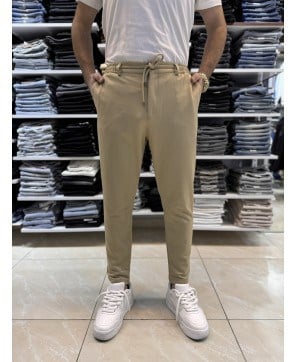 Bel Lastik Detay İpli Slim Fit Jogger