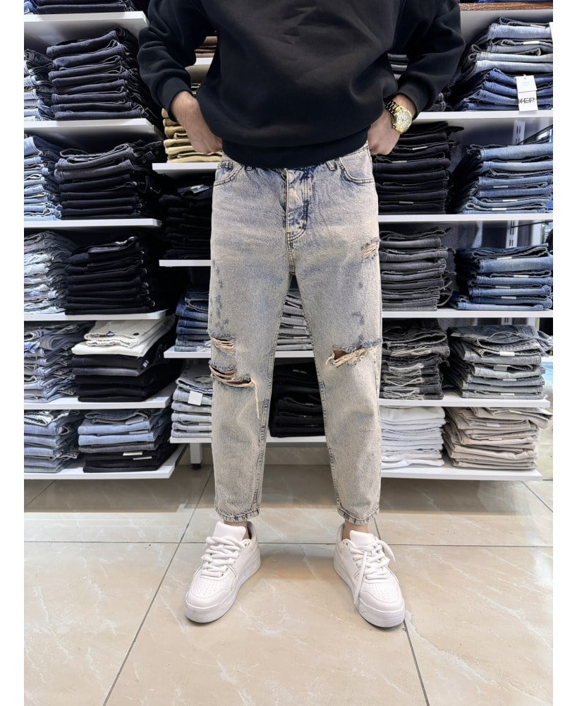 Csl Yırtık Boyfriend Jean