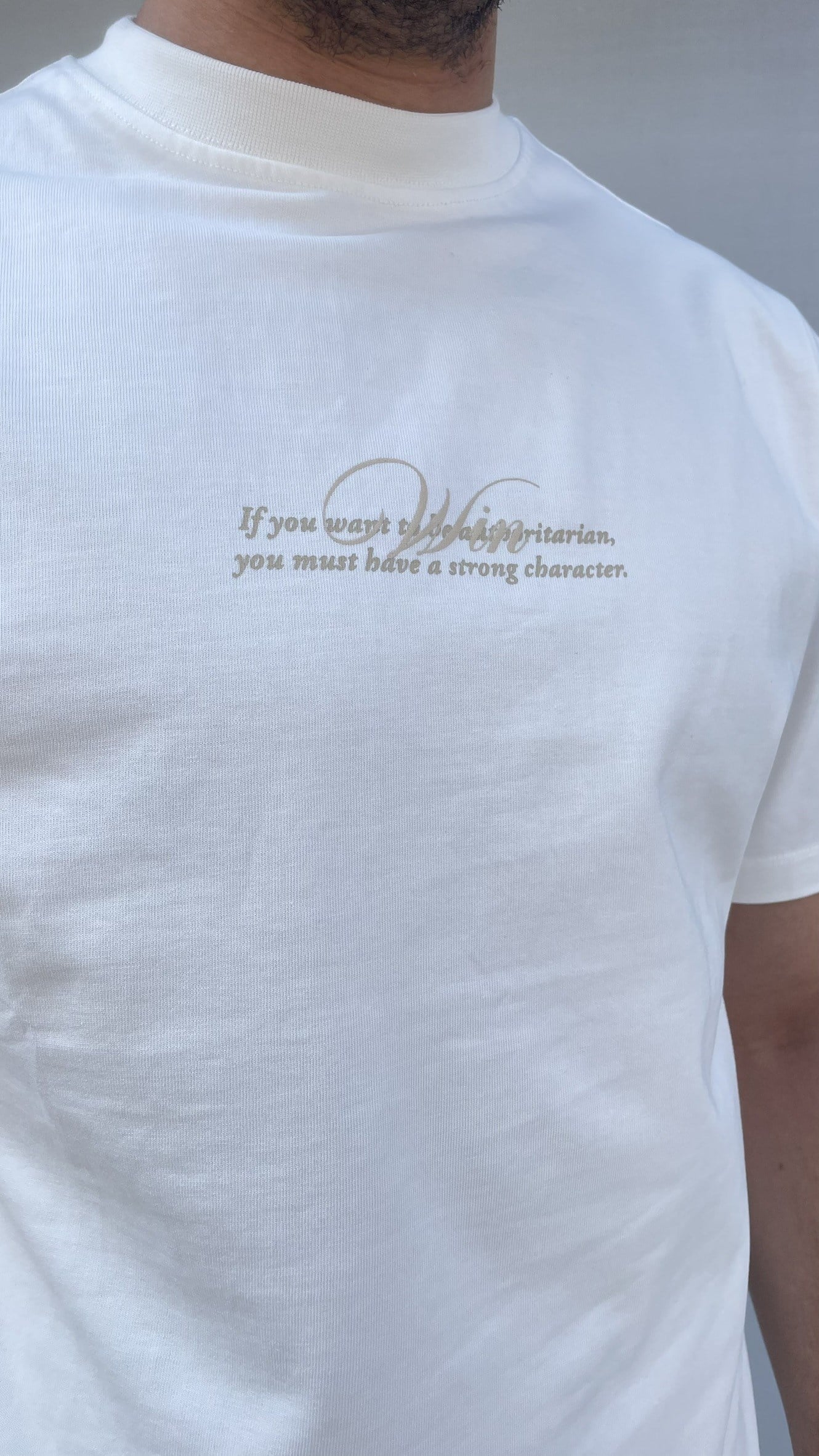 Disciples Sırt Nakış Baskılı Oversize T-shirt