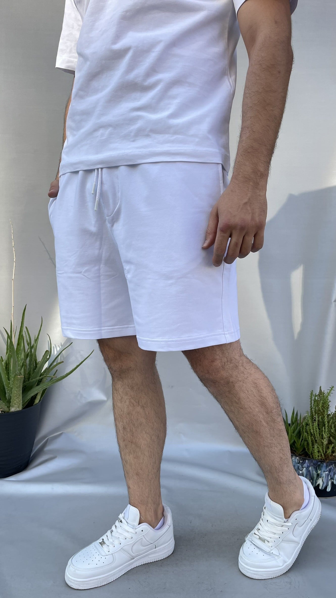 Düz Penye Şort