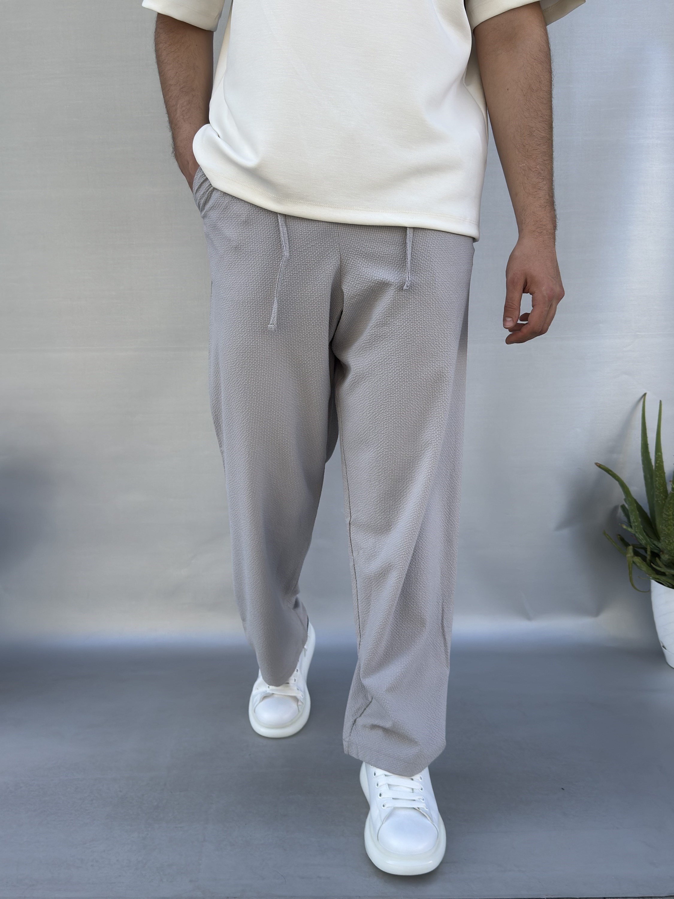Giesto Gofre Bel Lastik Baggy Jogger