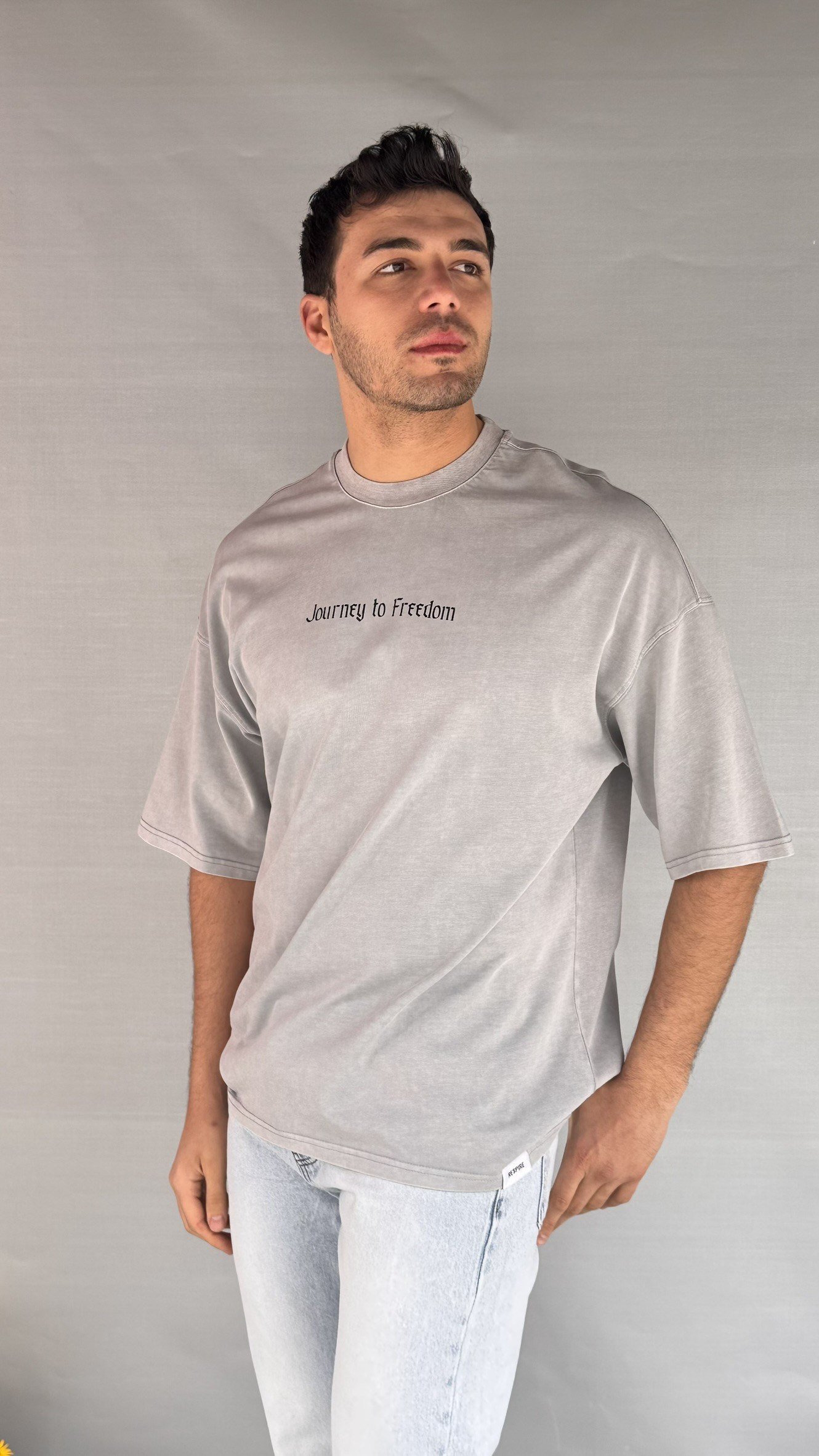 Gladyatör Yıkamalı T-shirt