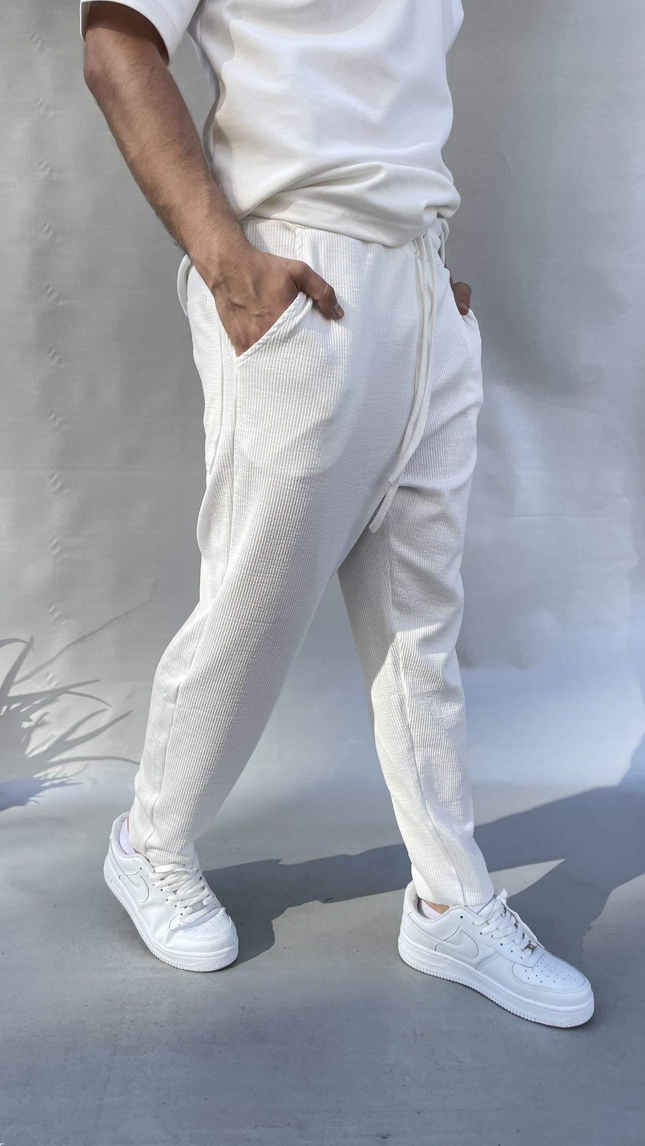 Havuç Kesim Fitilli Jogger