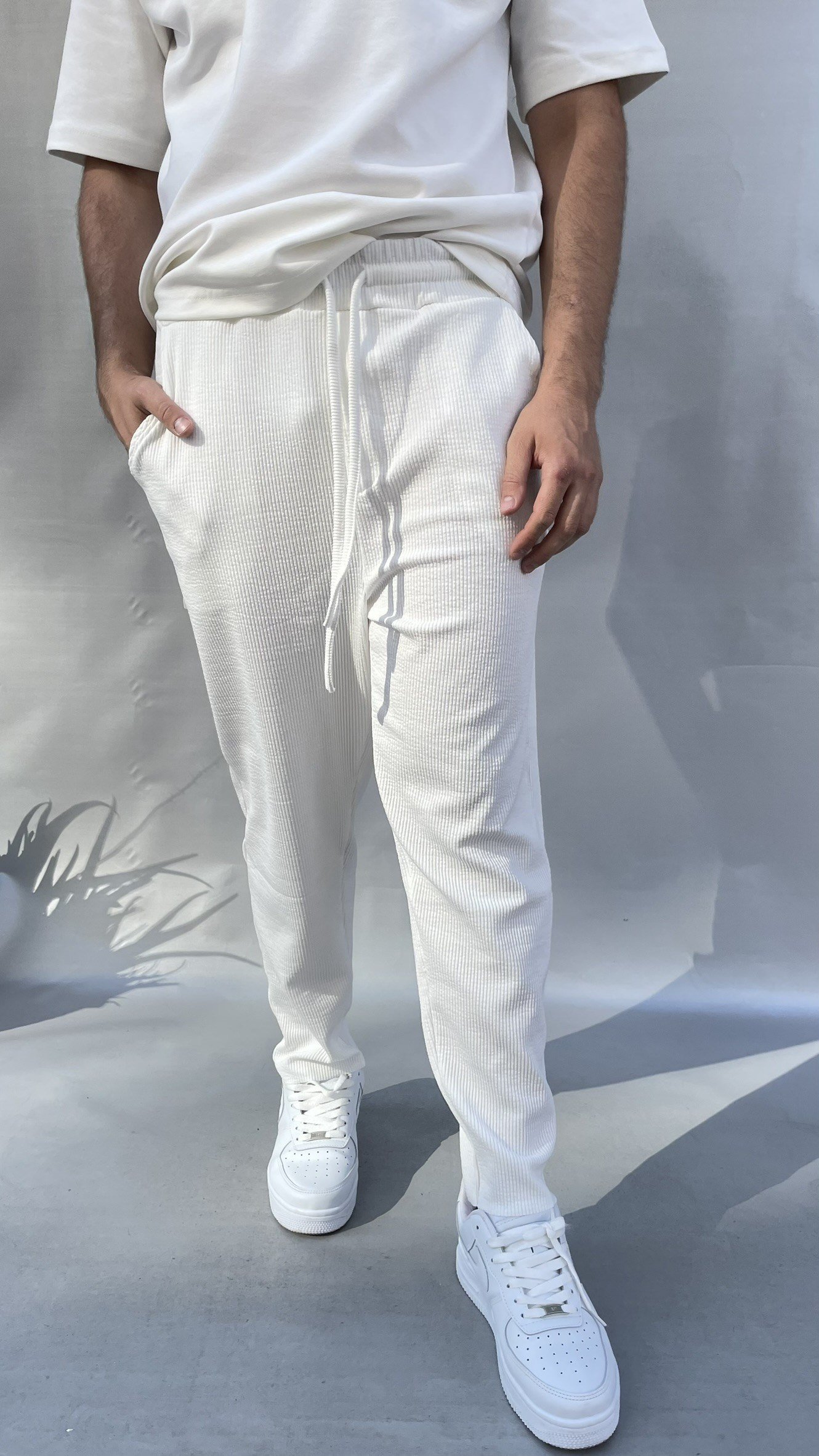 Havuç Kesim Fitilli Jogger