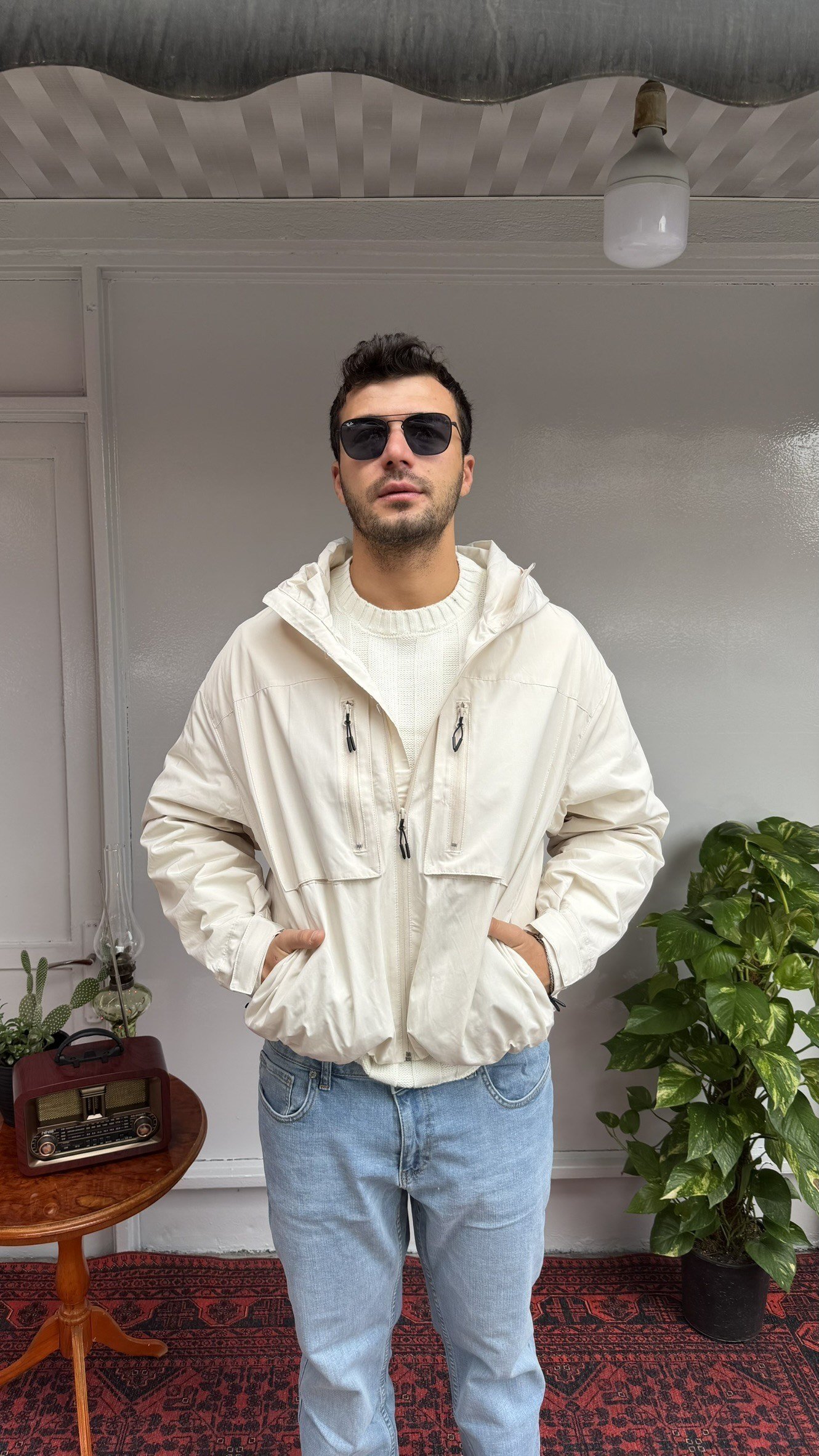 İçi Peluş Mont