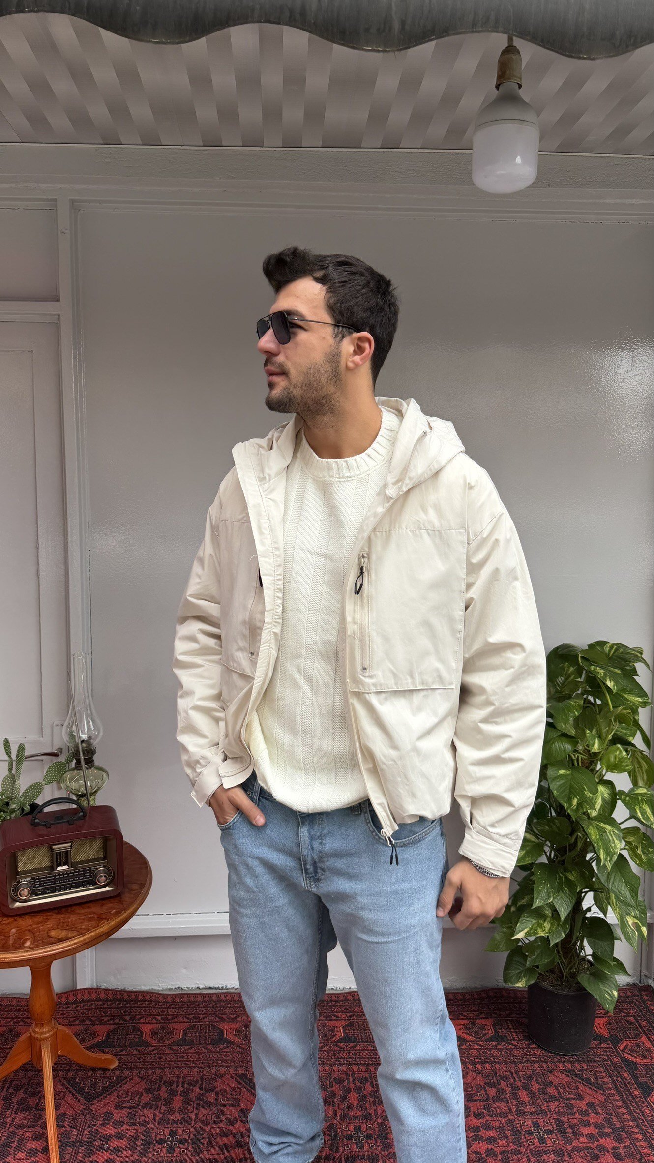 İçi Peluş Mont