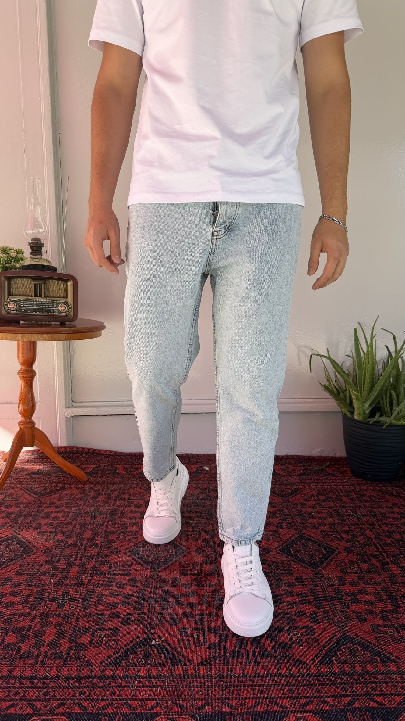 Kar Yıkamalı Boyfriend Jean