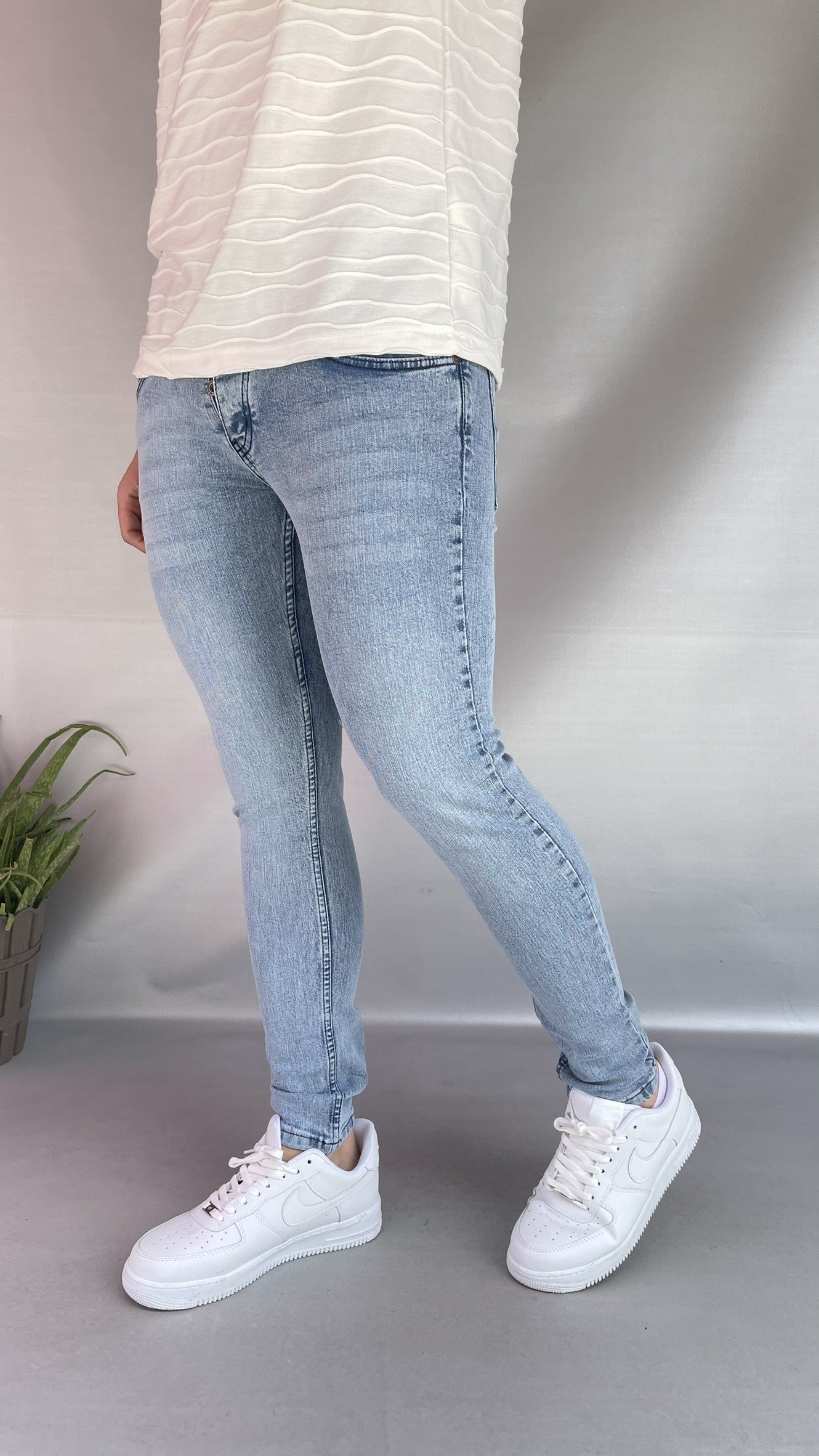 Kar Yıkamalı Skinny Jean