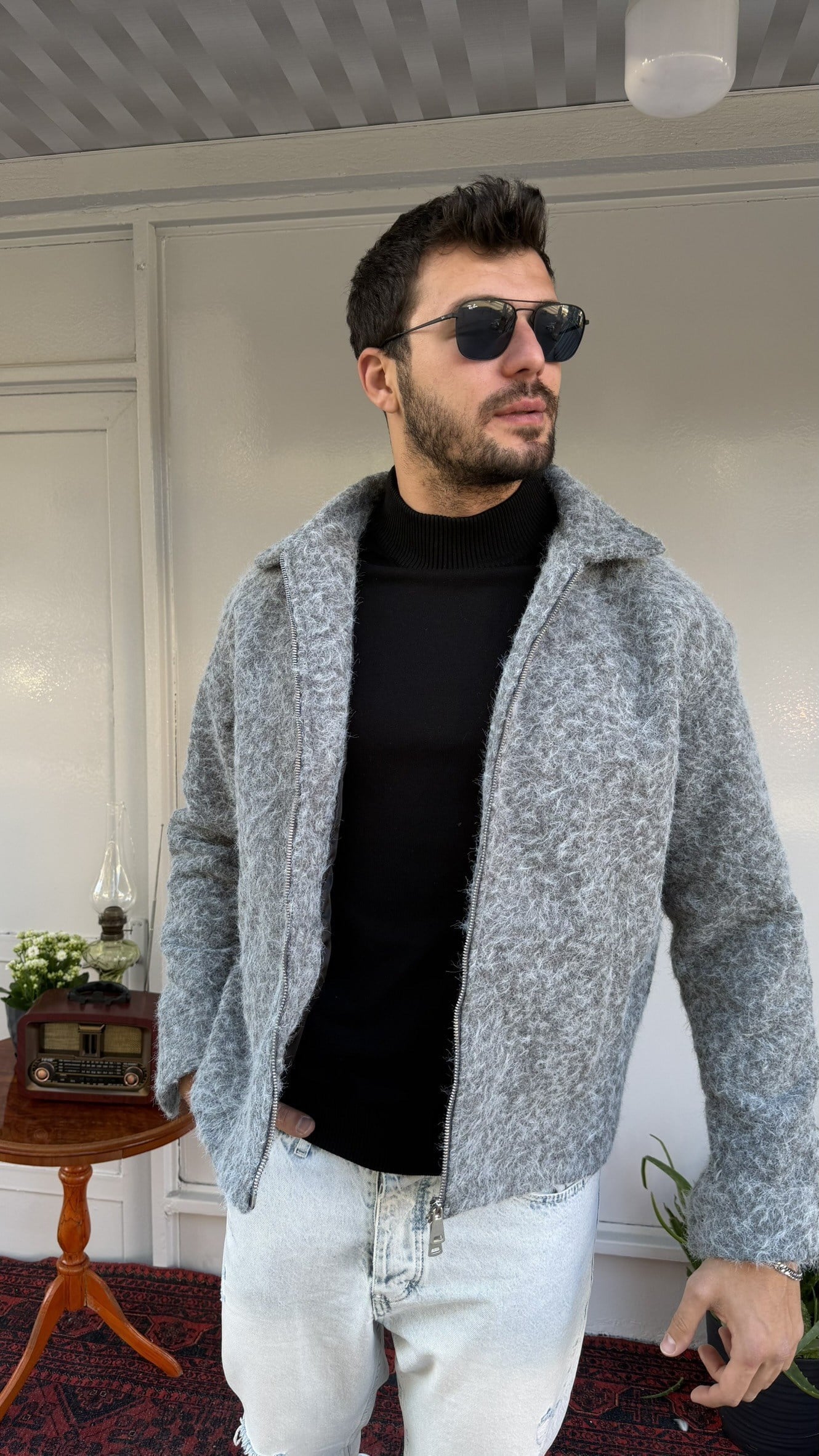 Kaşe Astarlı Ceket