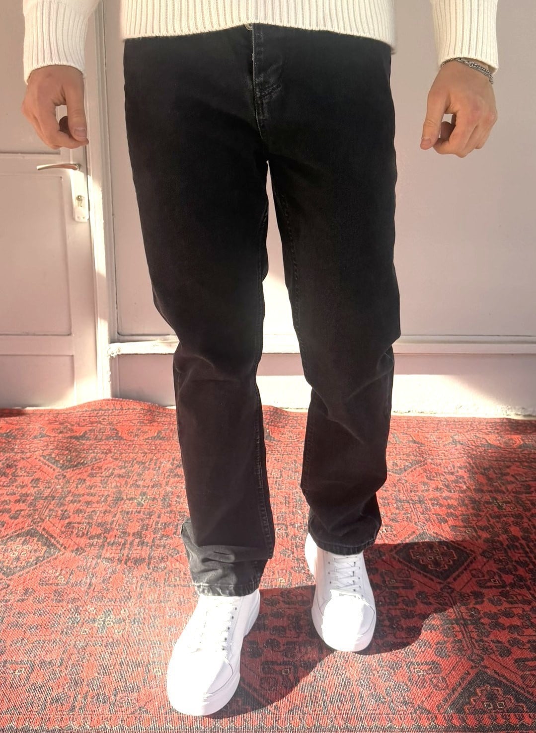 Keps Mat Siyah Baggy Fit Jean