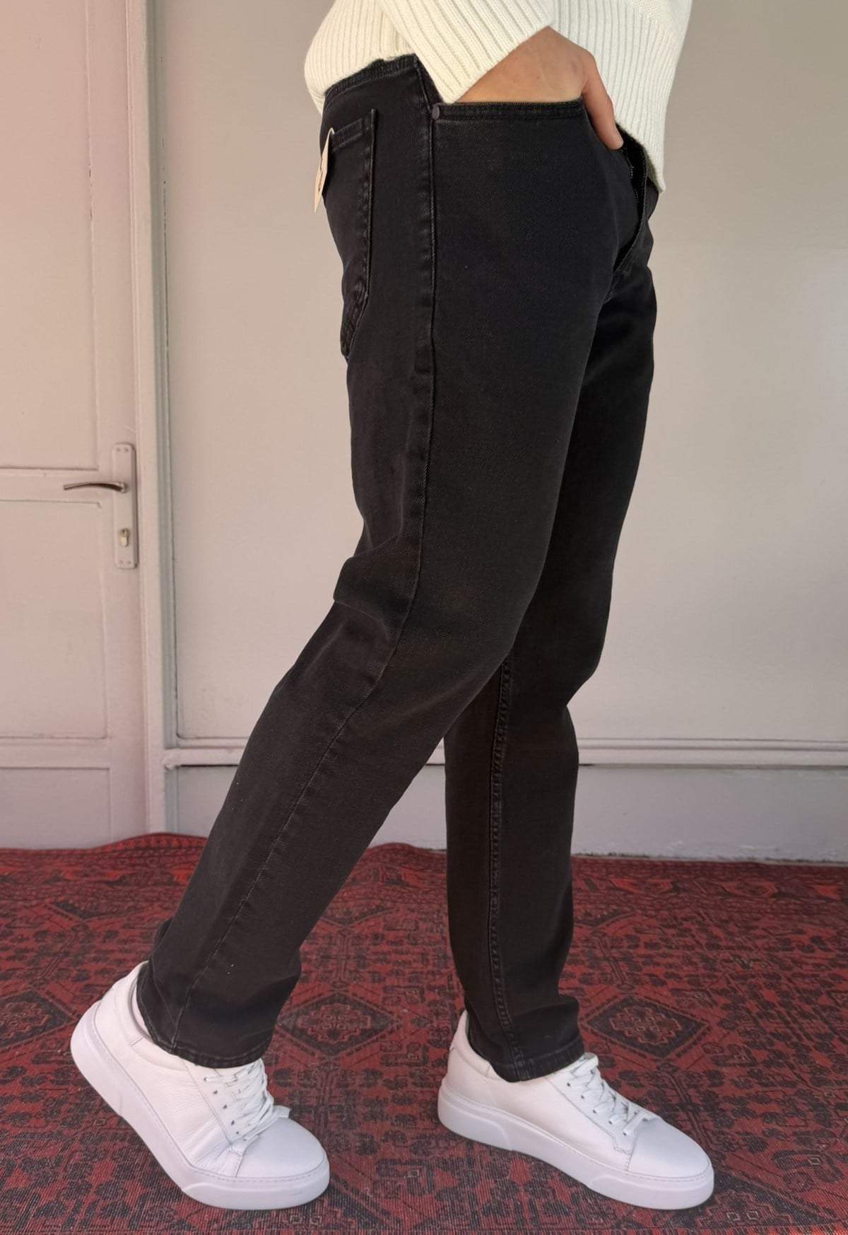 Keps Mat Siyah Regular Jean