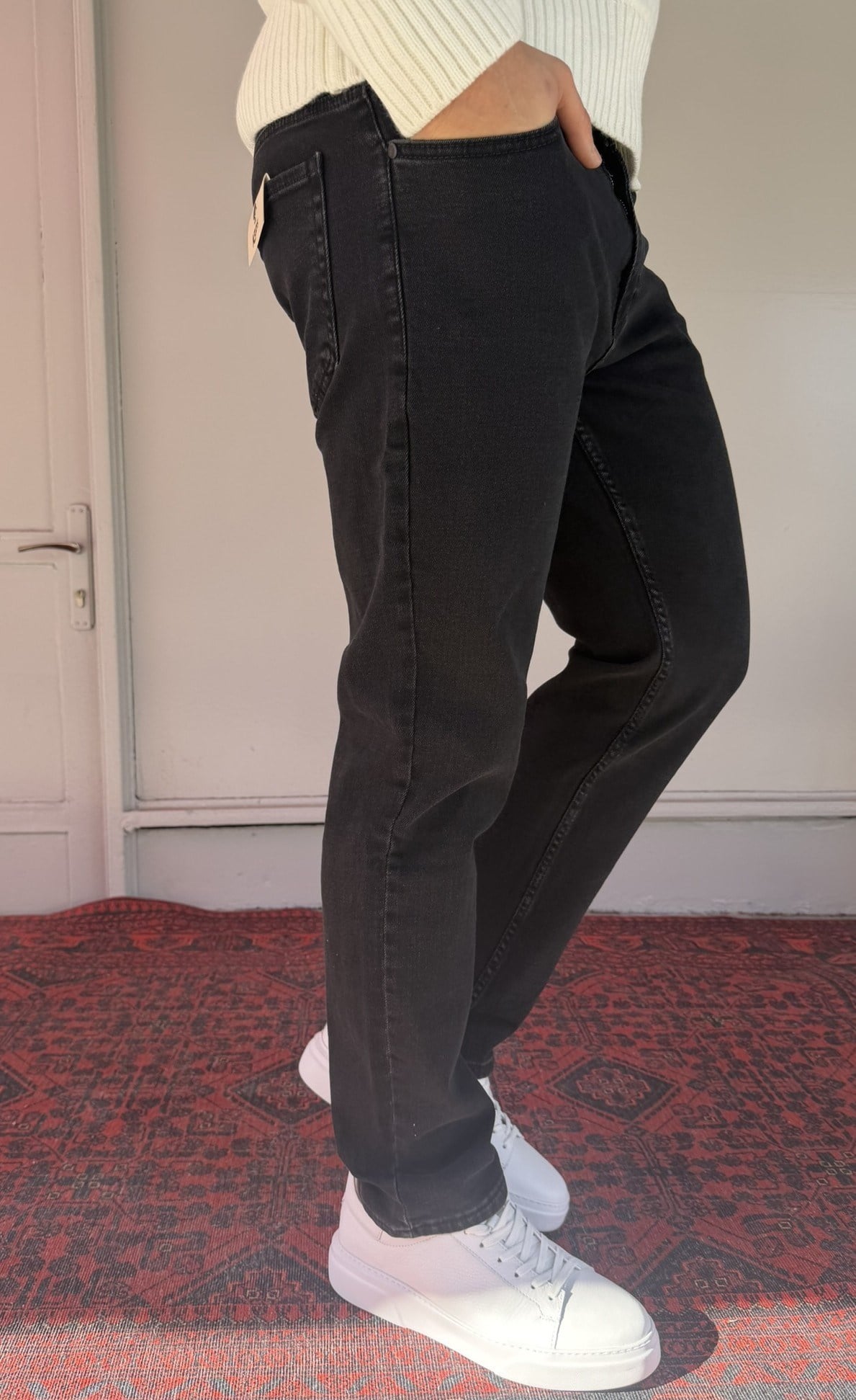 Keps Mat Siyah Regular Jean