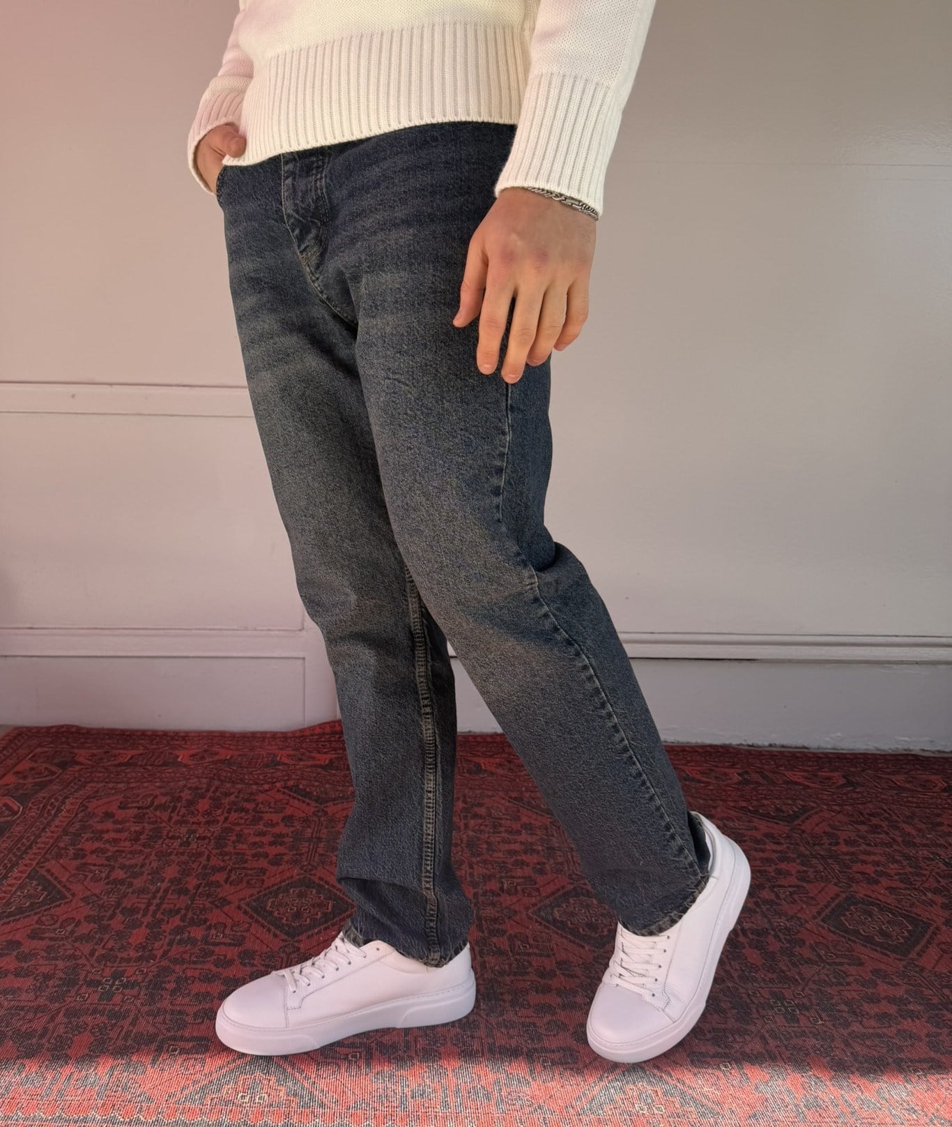 Keps Parmak Yıkamalı Baggy
