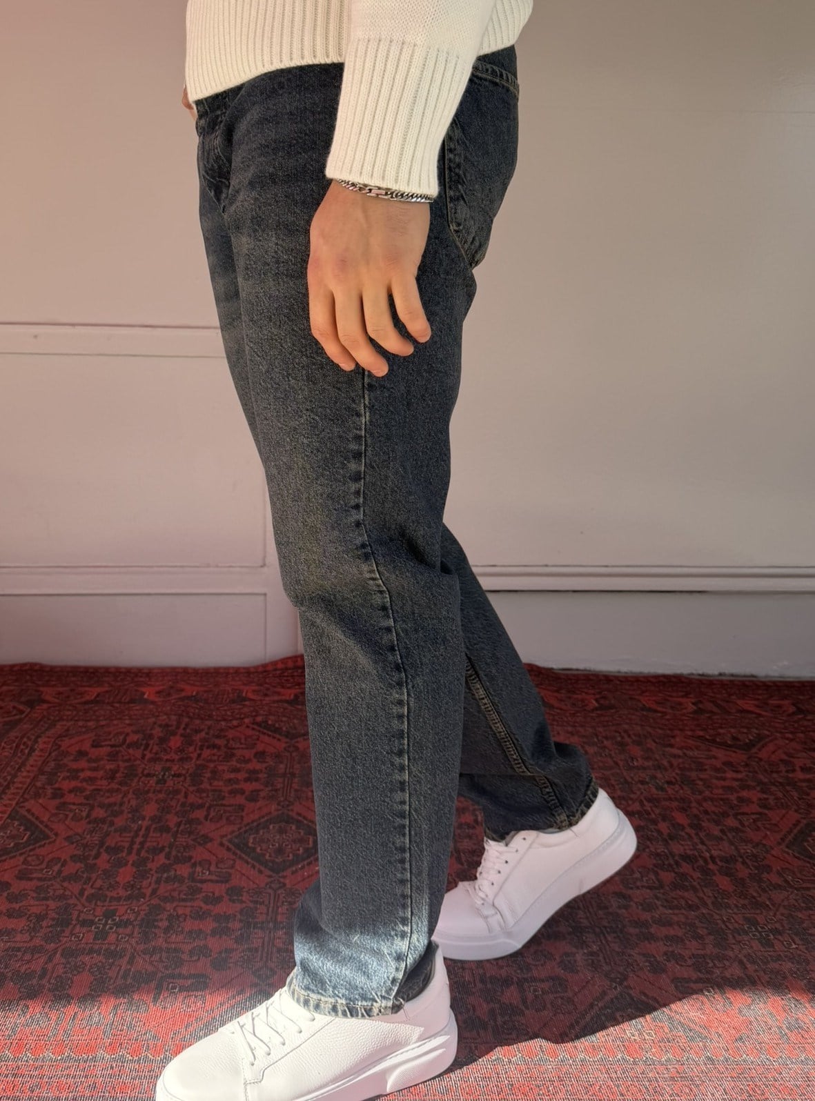 Keps Parmak Yıkamalı Baggy