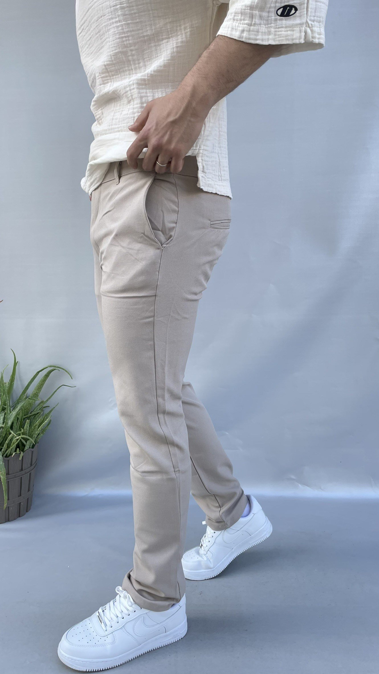 Keps Slim Fit Kumaş Jogger