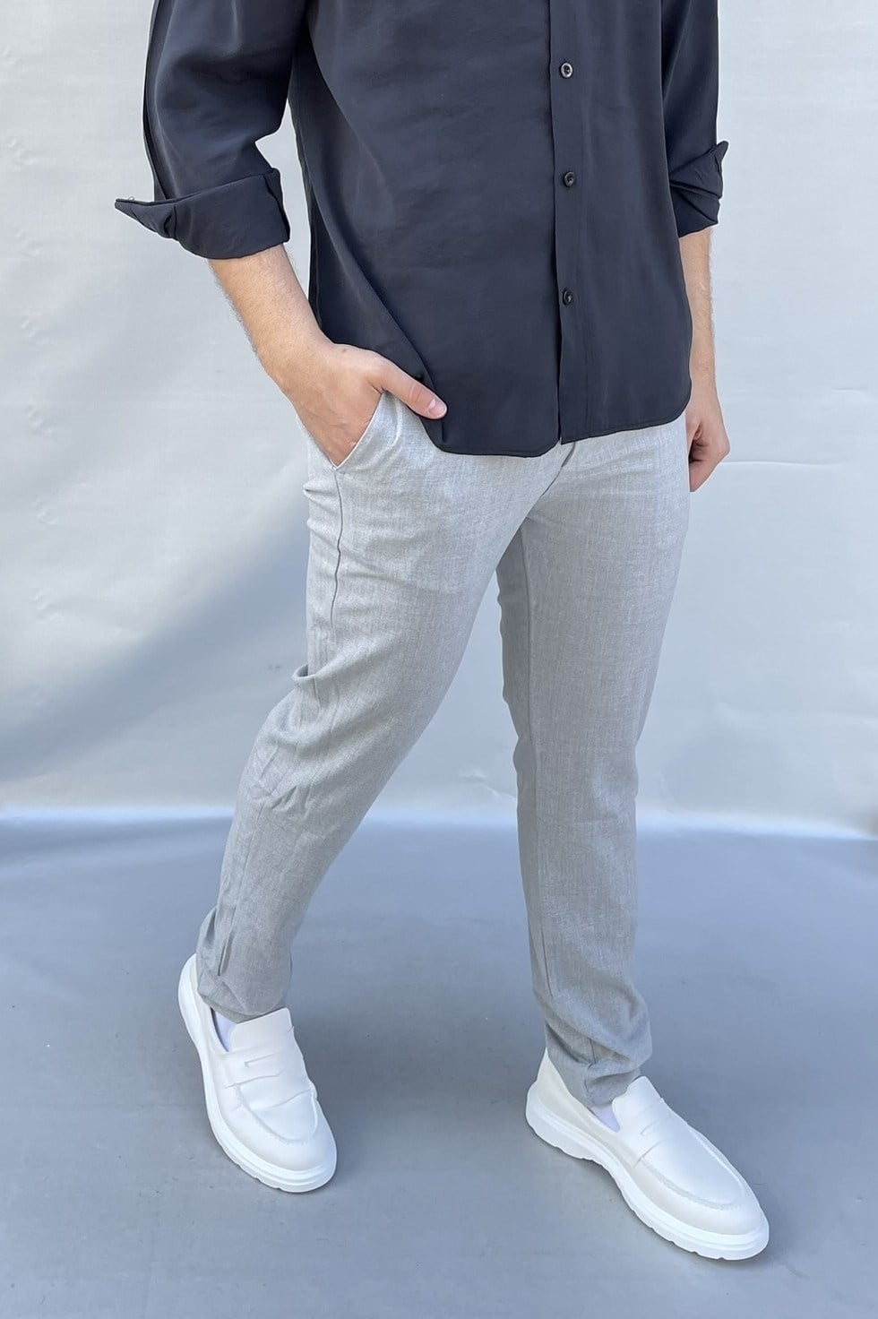Keps Slim Fit Kumaş Jogger