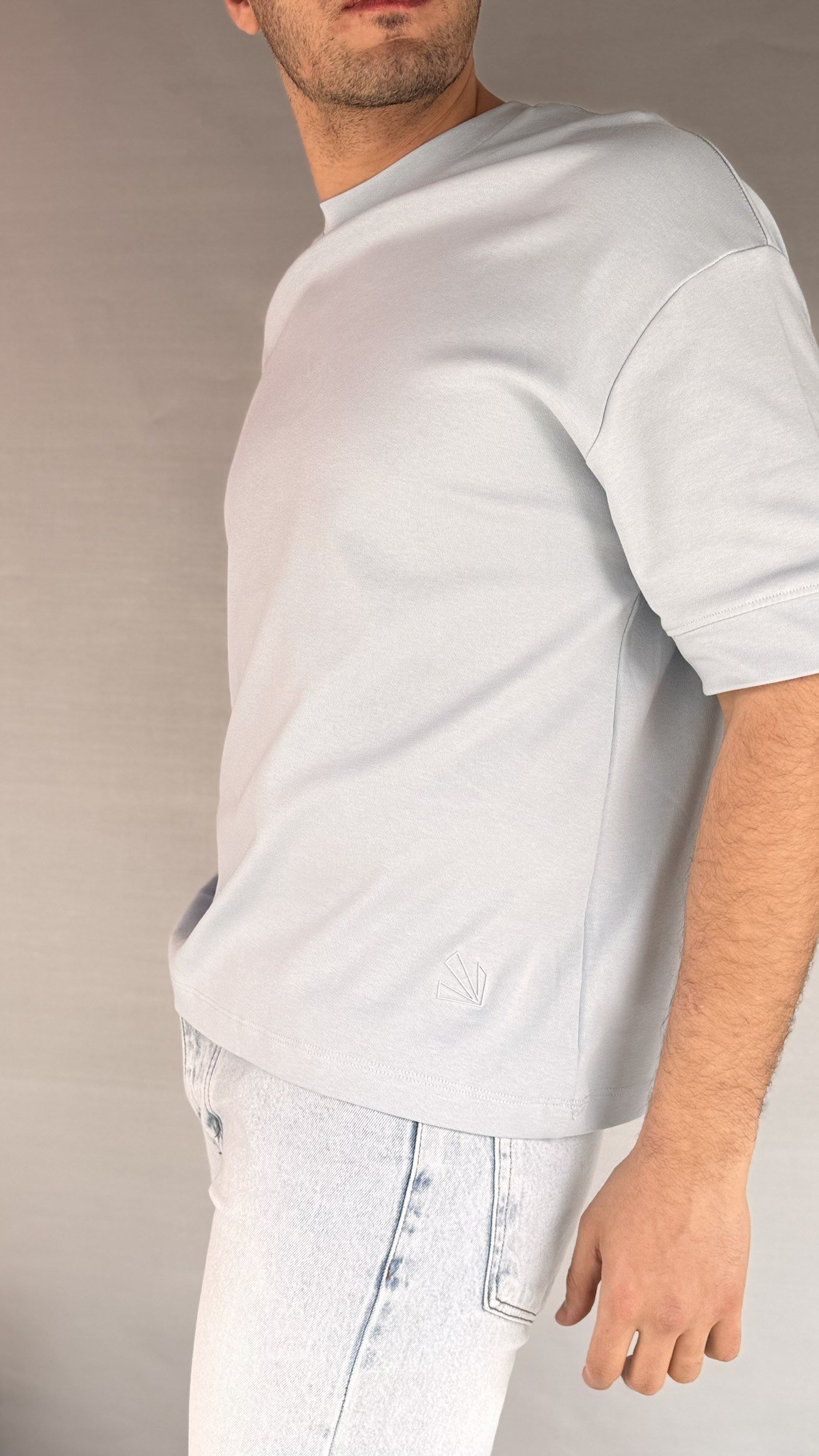 Kol Manşet Detay Oversize T-shirt