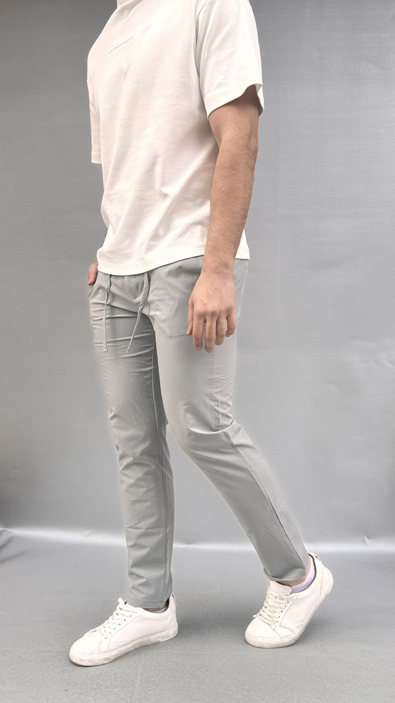 Likralı Paraşüt Jogger