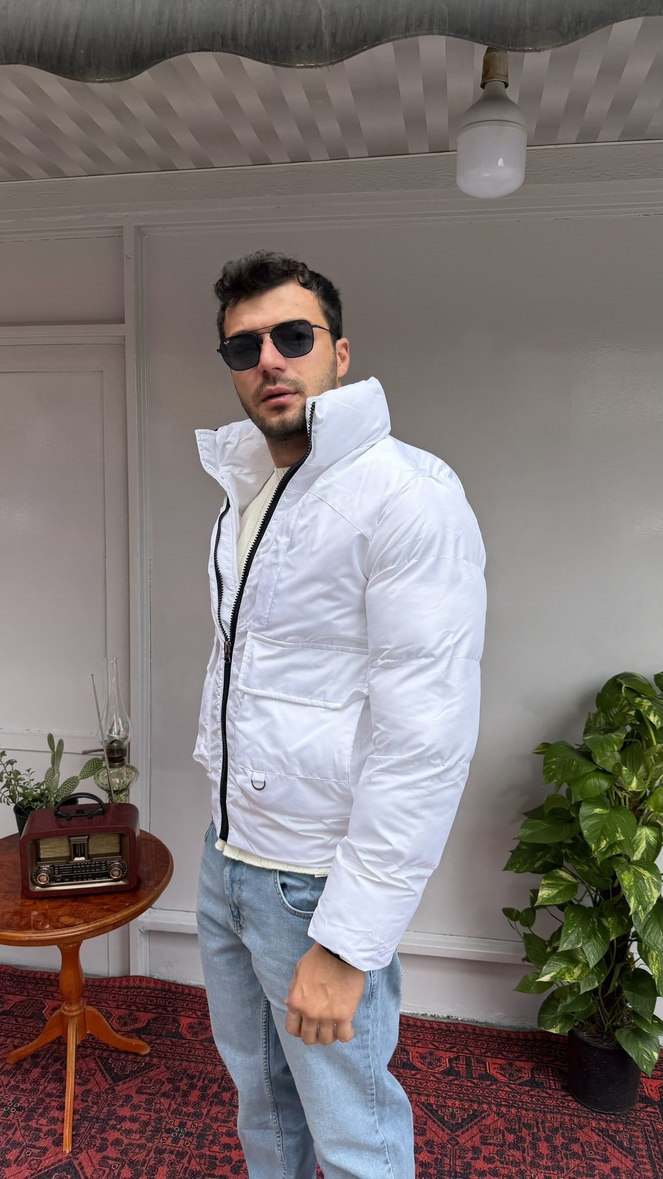 Losso Cep Kapak Şişme Mont