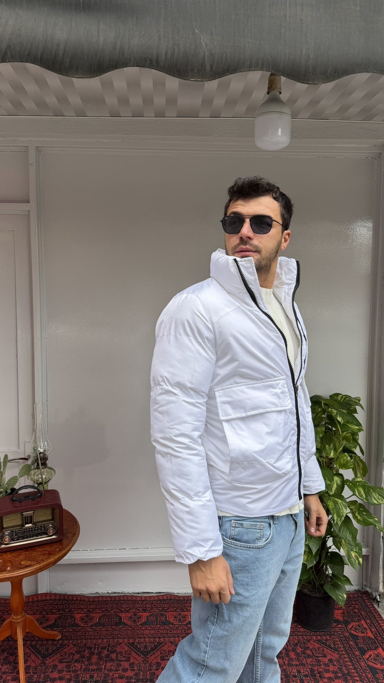 Losso Cep Kapak Şişme Mont