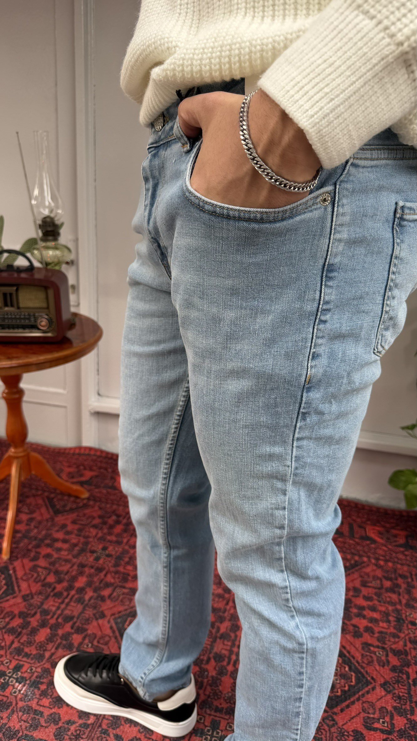Martin Buz Mavi SlimFit Jean