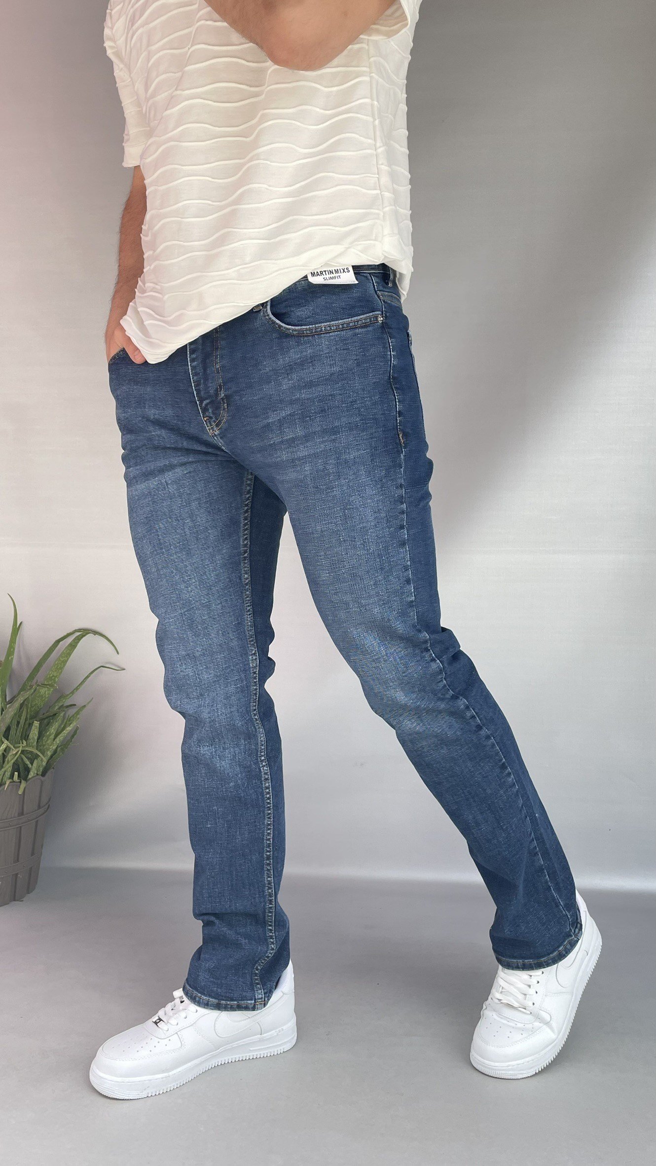 Martin Düz Slim Fit Jean