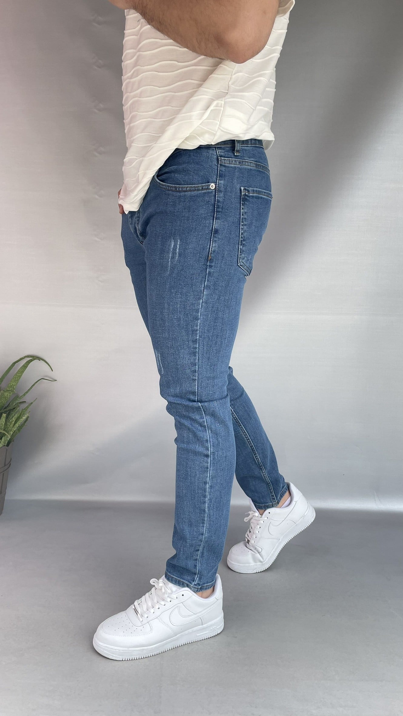 Martin Slim Fit Tırnaklı Jean