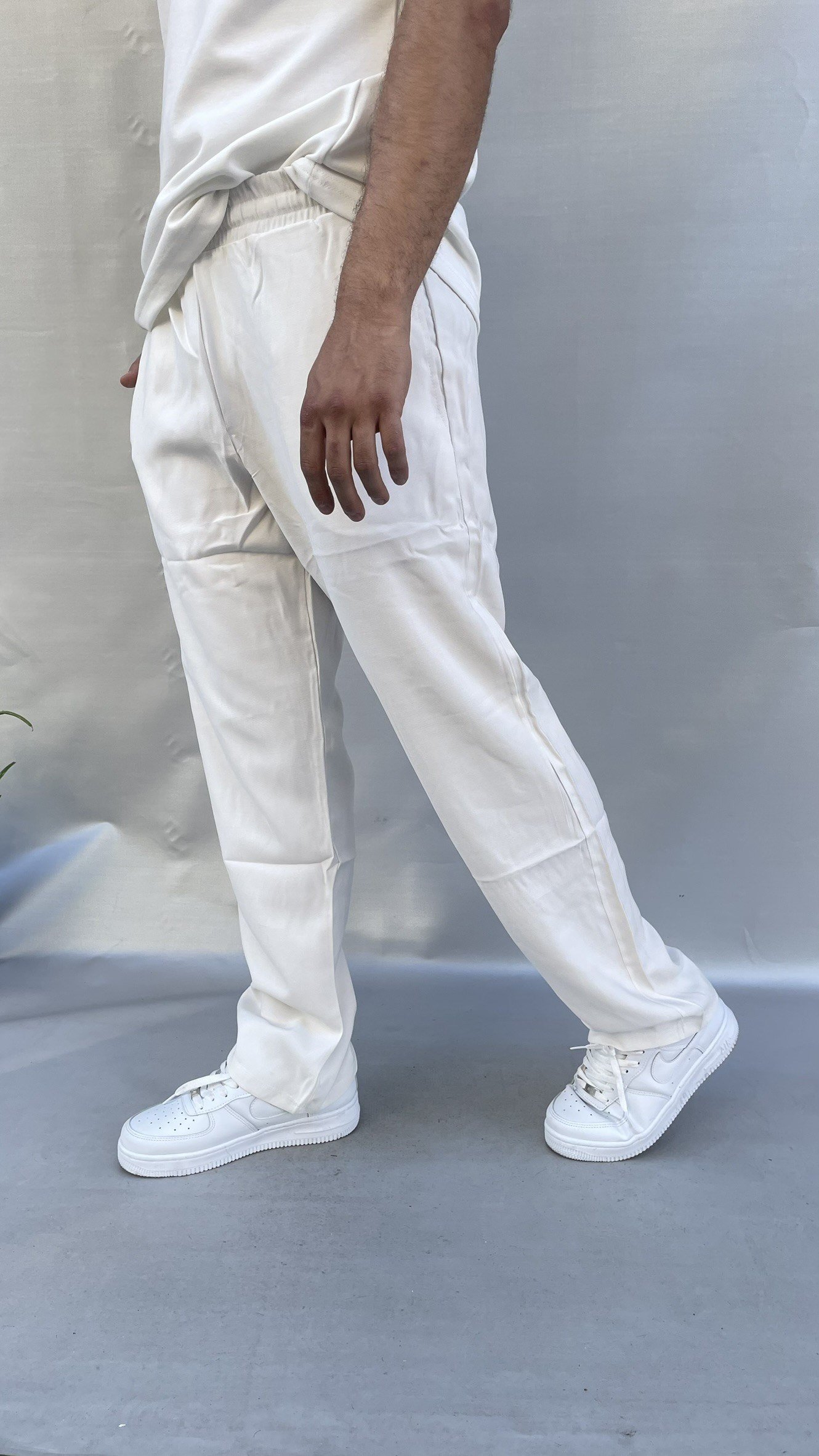Modal Kumaş Baggy Pantolon