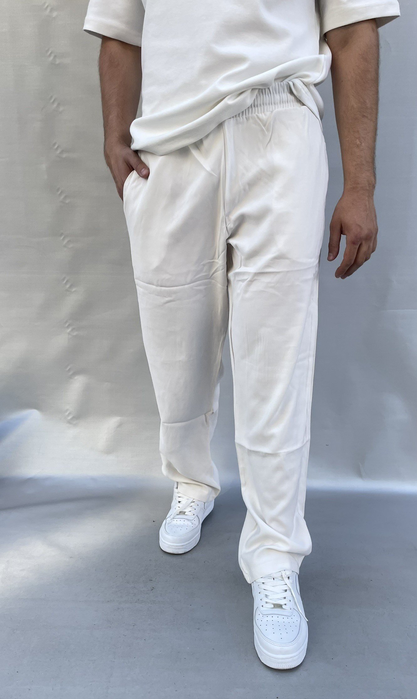 Modal Kumaş Baggy Pantolon