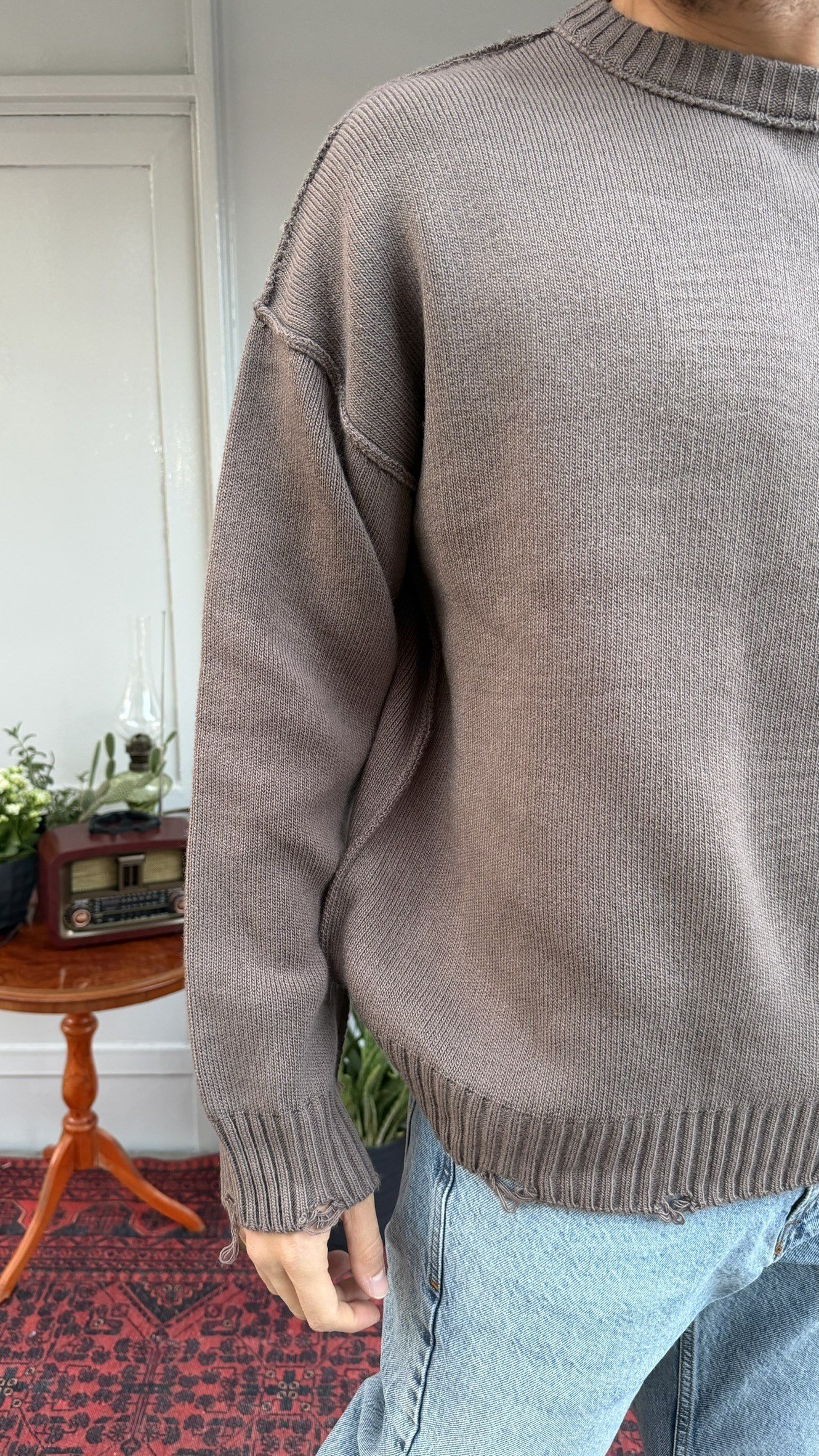 Narkoz Yırtık Detay Kazak