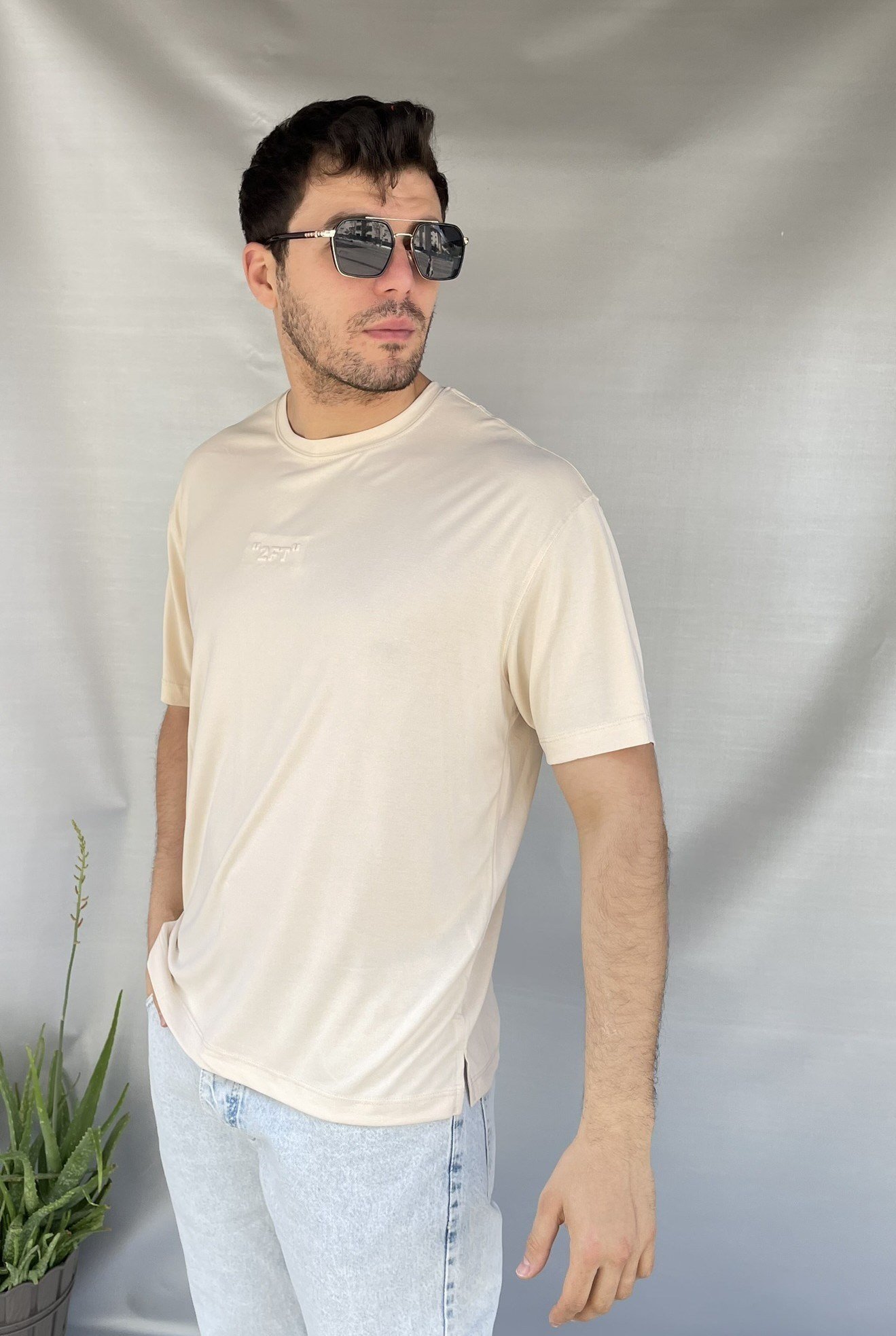 Ön Yazı Liyosel T-shirt