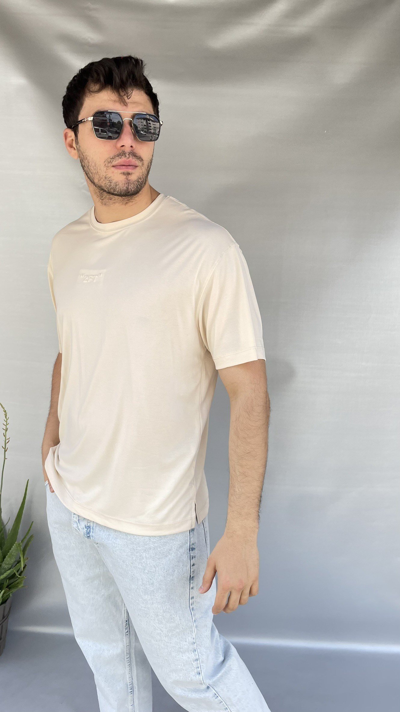 Ön Yazı Liyosel T-shirt