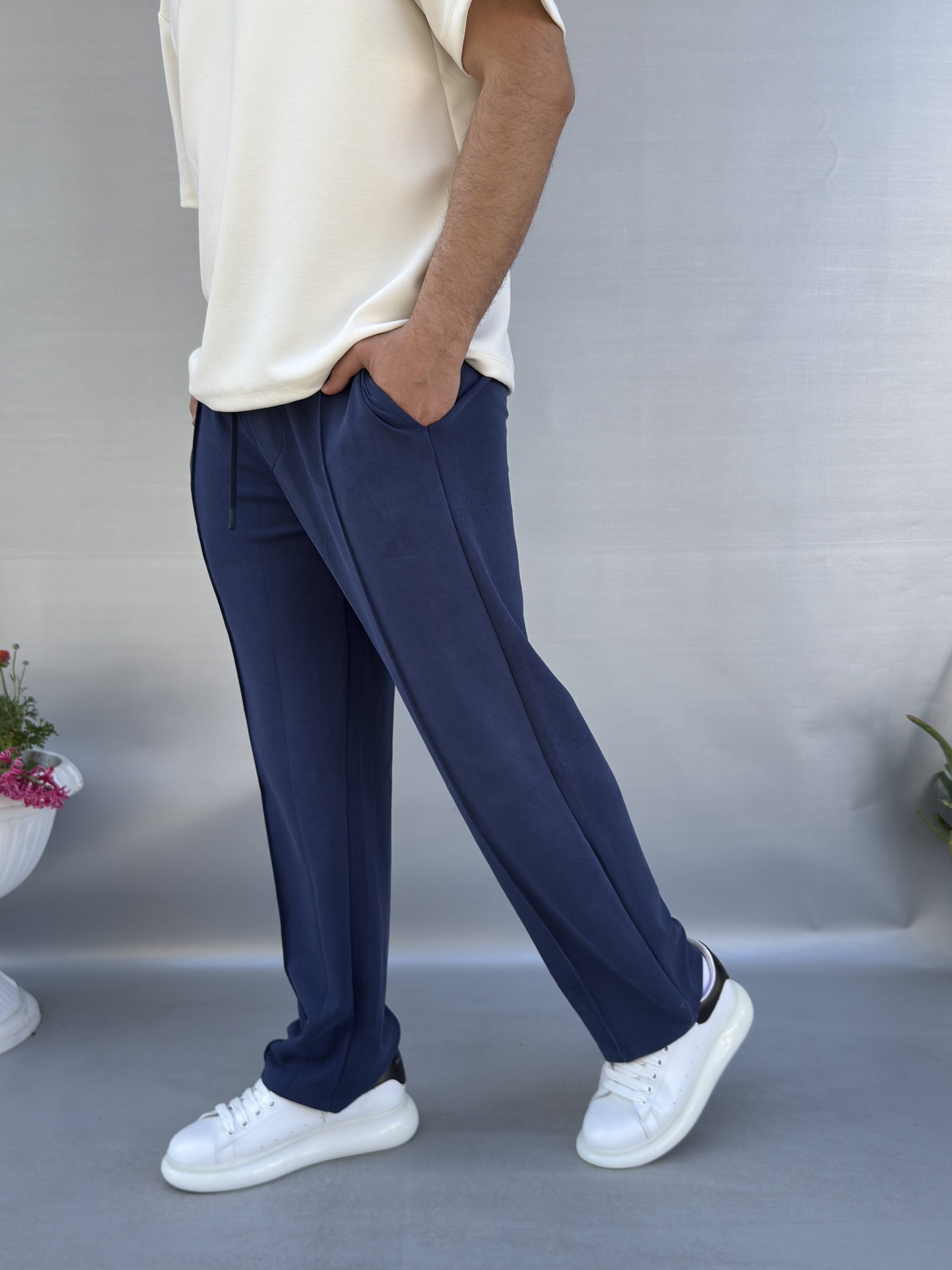Oysho Kumaş Çımalı Baggy Jogger
