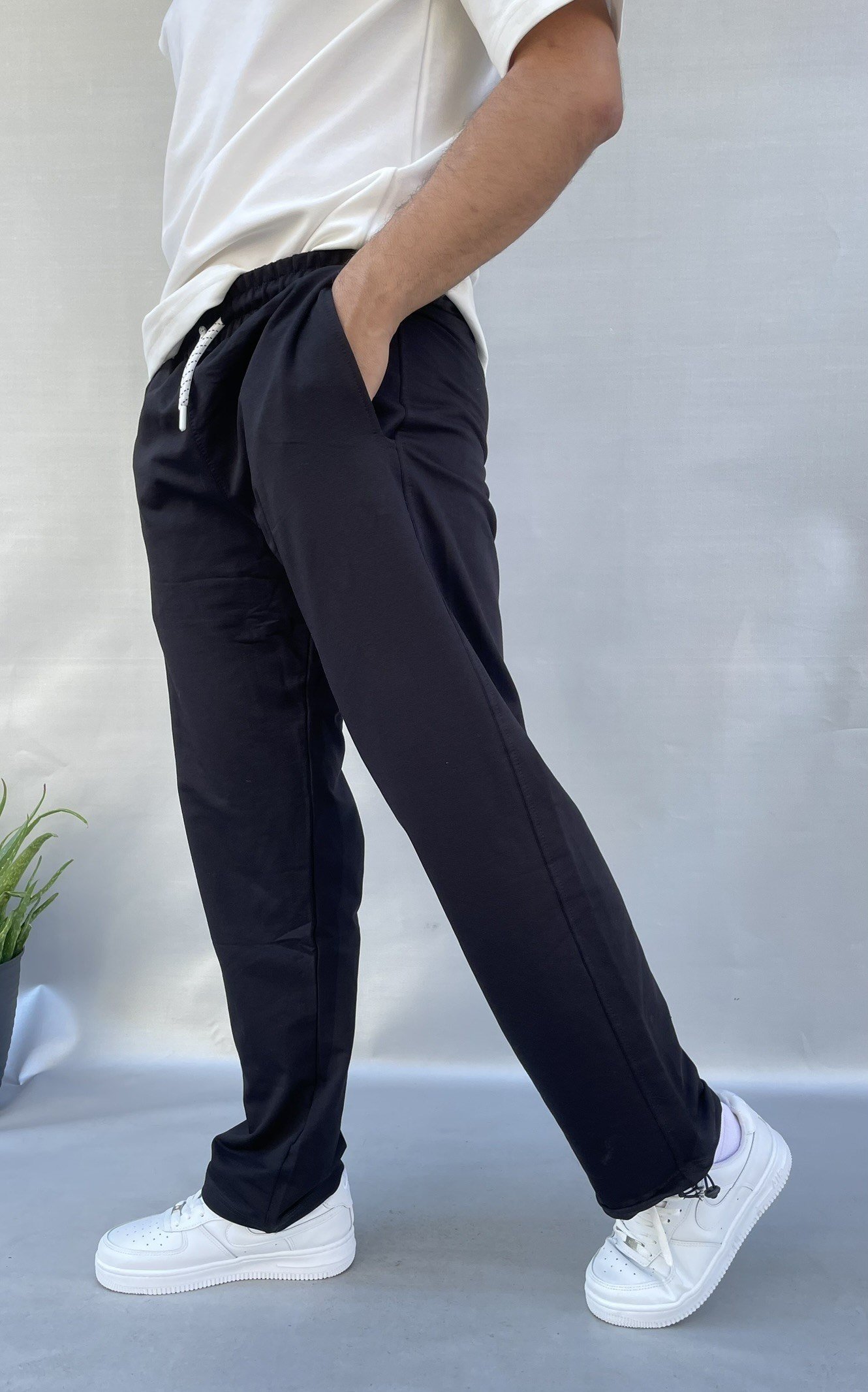 Paça Lastik Baggy Eşofman