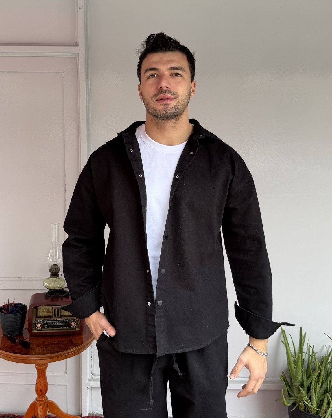 Rahat Kesim Gabardin Gömlek