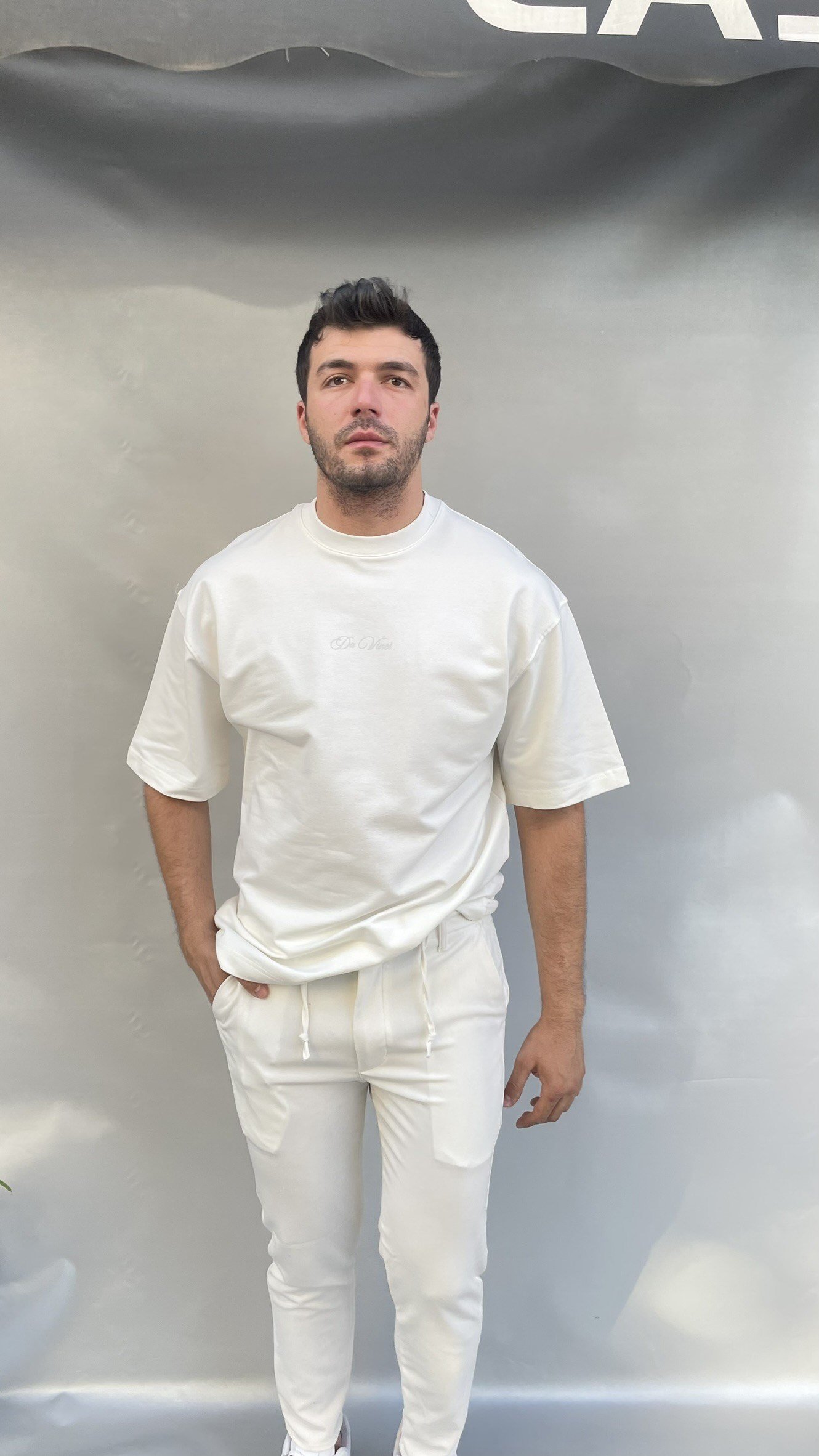 Sırt Baskılı Son Akşam Oversize T-shirt