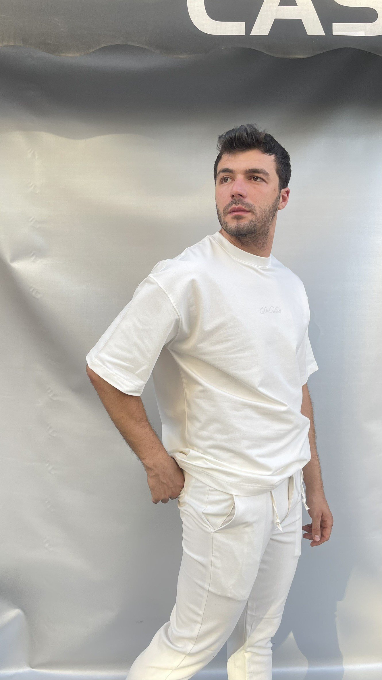 Sırt Baskılı Son Akşam Oversize T-shirt