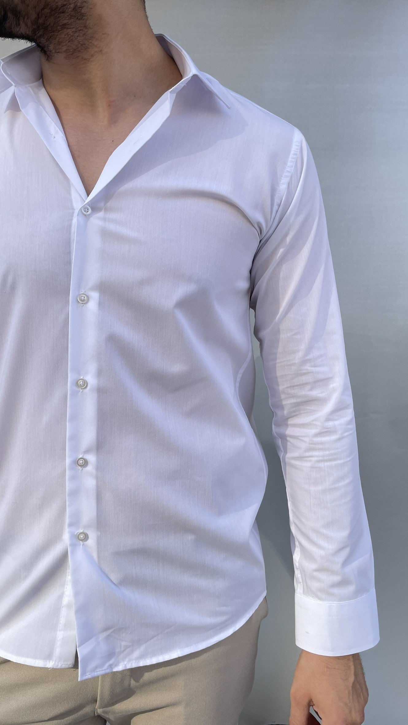 Slim Fit Klasik Gömlek
