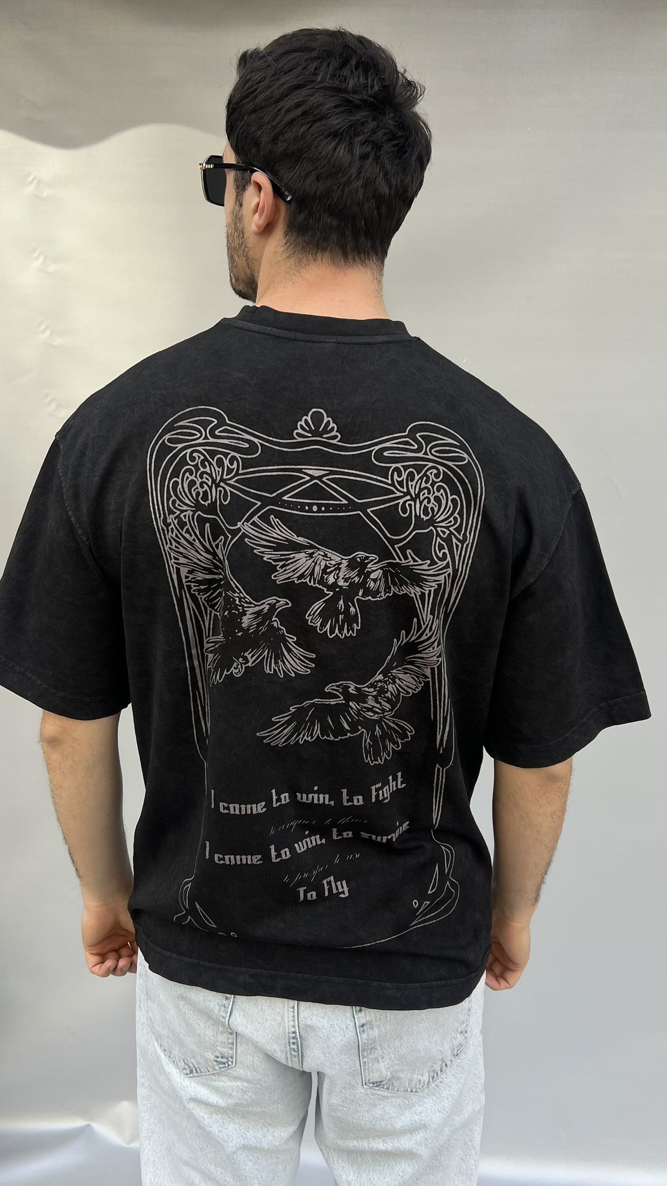To Fly Oversize Yıkamalı T-shirt