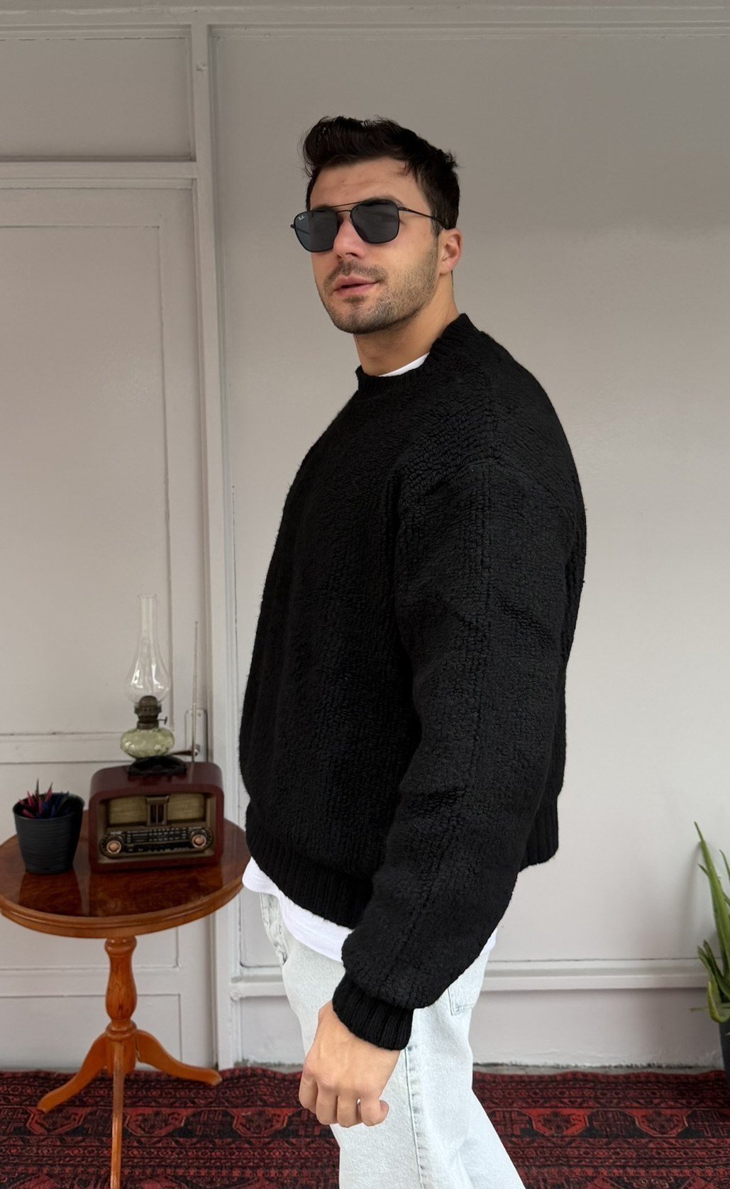 Triko Yumoş Oversize Kazak
