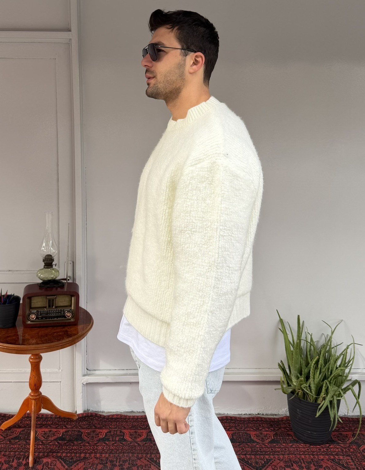 Triko Yumoş Oversize Kazak
