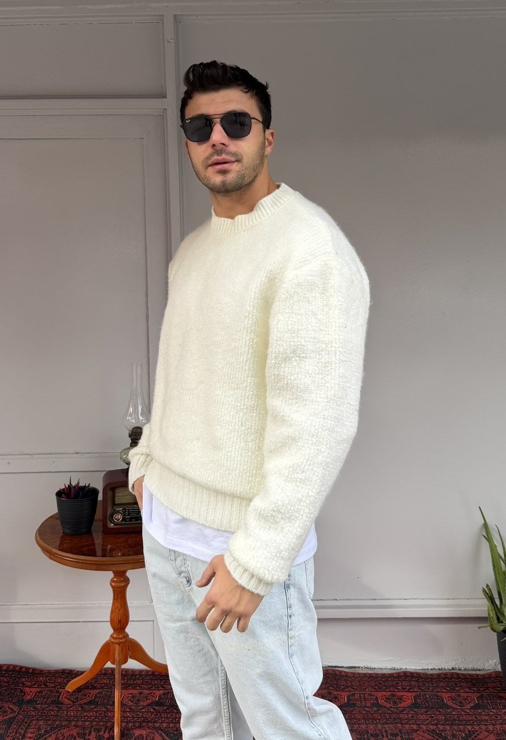 Triko Yumoş Oversize Kazak