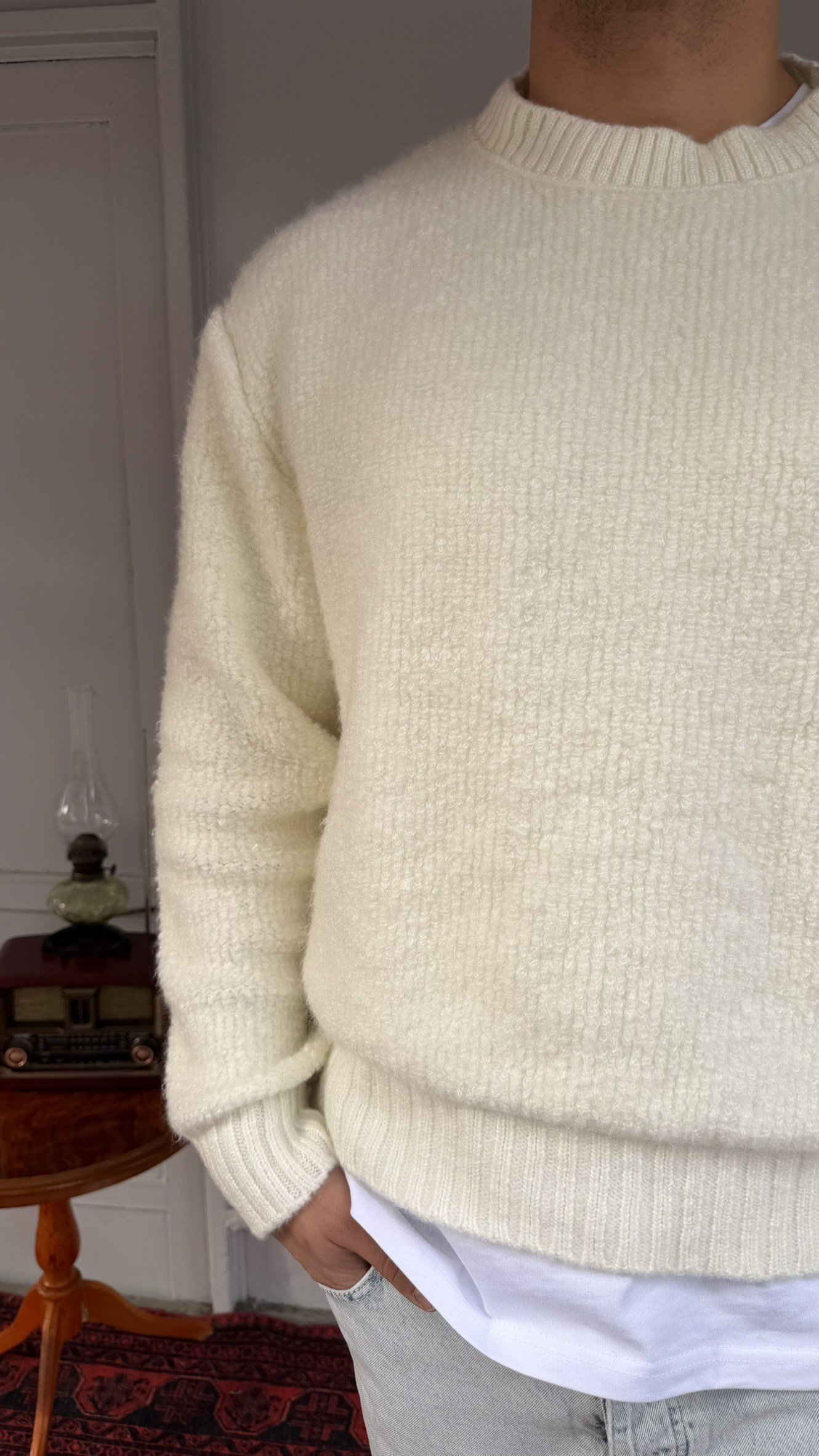 Triko Yumoş Oversize Kazak