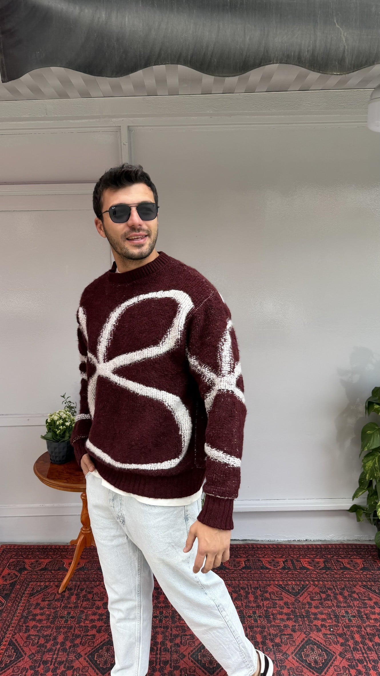 Yep İki Renk Triko