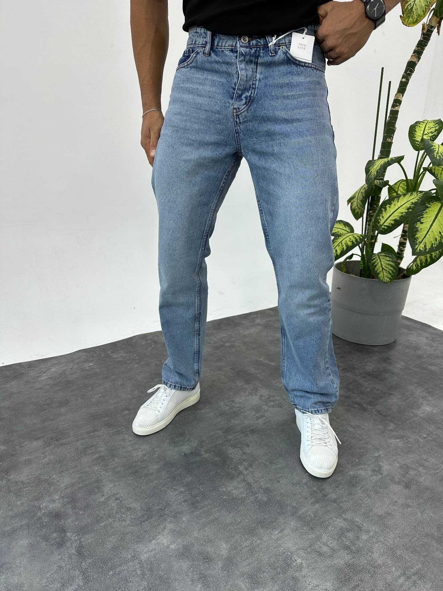 Yıkamalı Baggy Jean