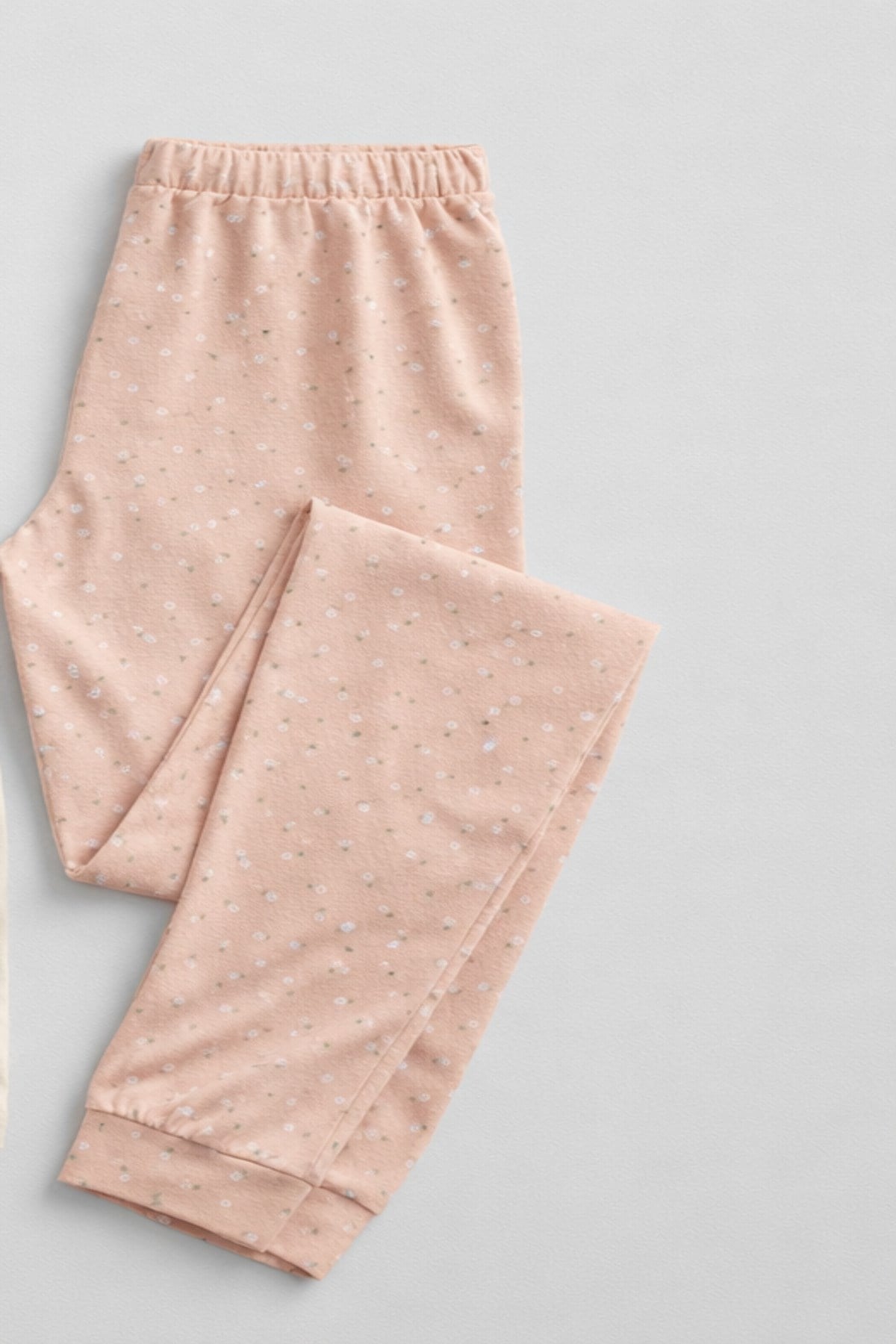 %100 pamuk çocuk uzun kollu ince pijama takımı