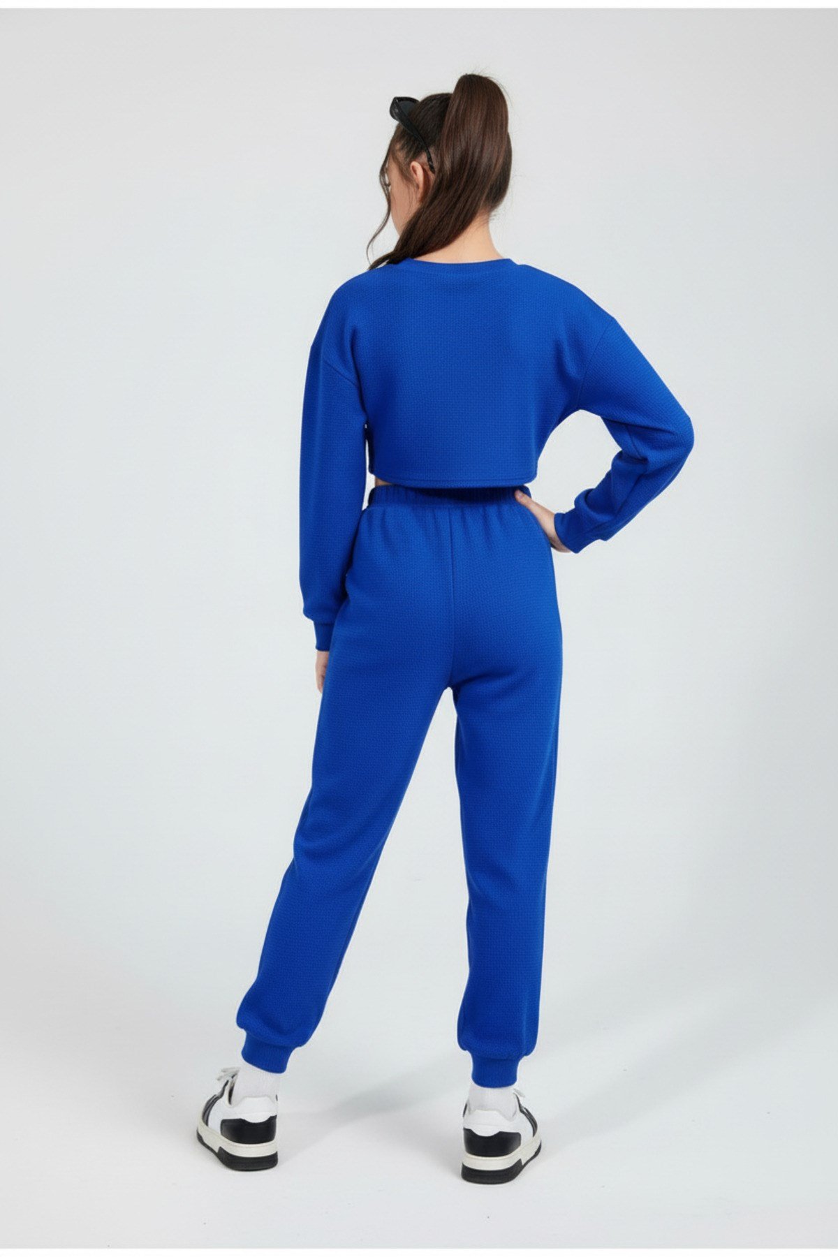 kız çocuk krop model alt üst takım Toplam 3 parça