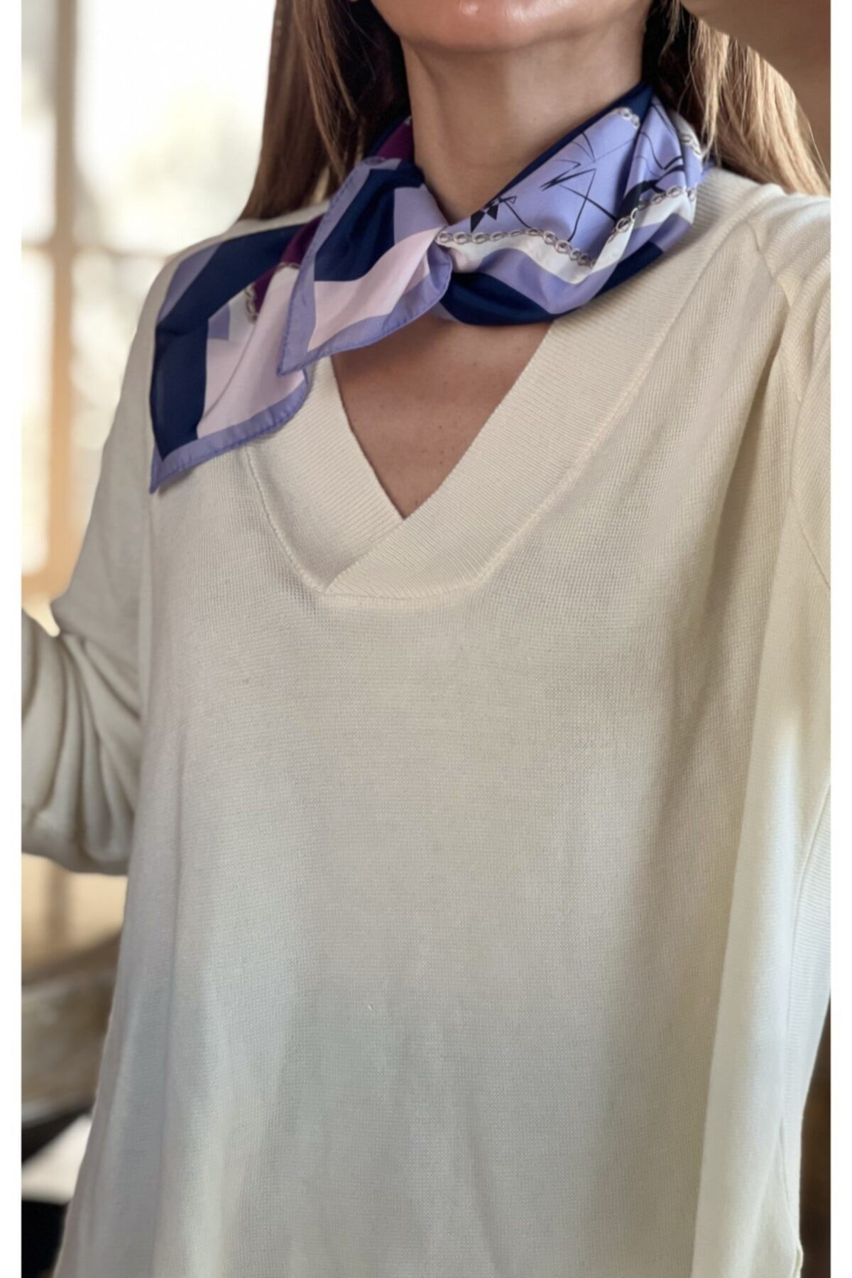 ¿ Lila Mor Vanessa Fular Bandana