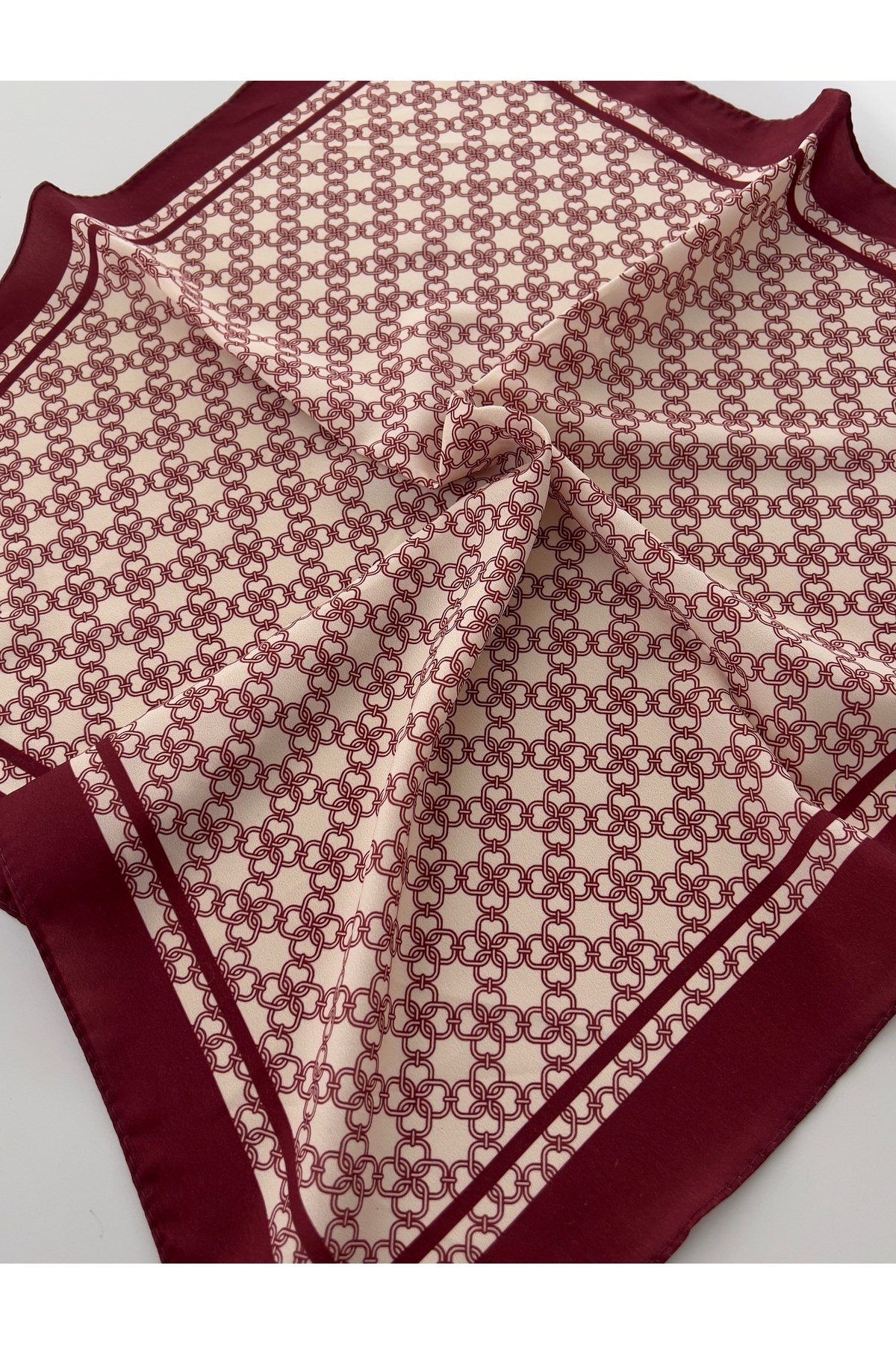 Desenli Fular Bandana kadın giyim aksesuar