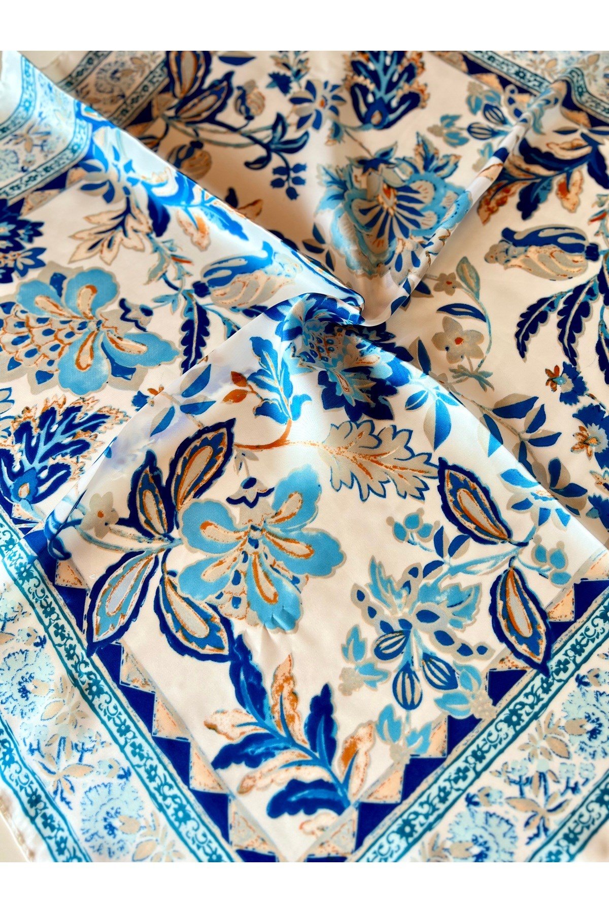 ipek saten fular bandana